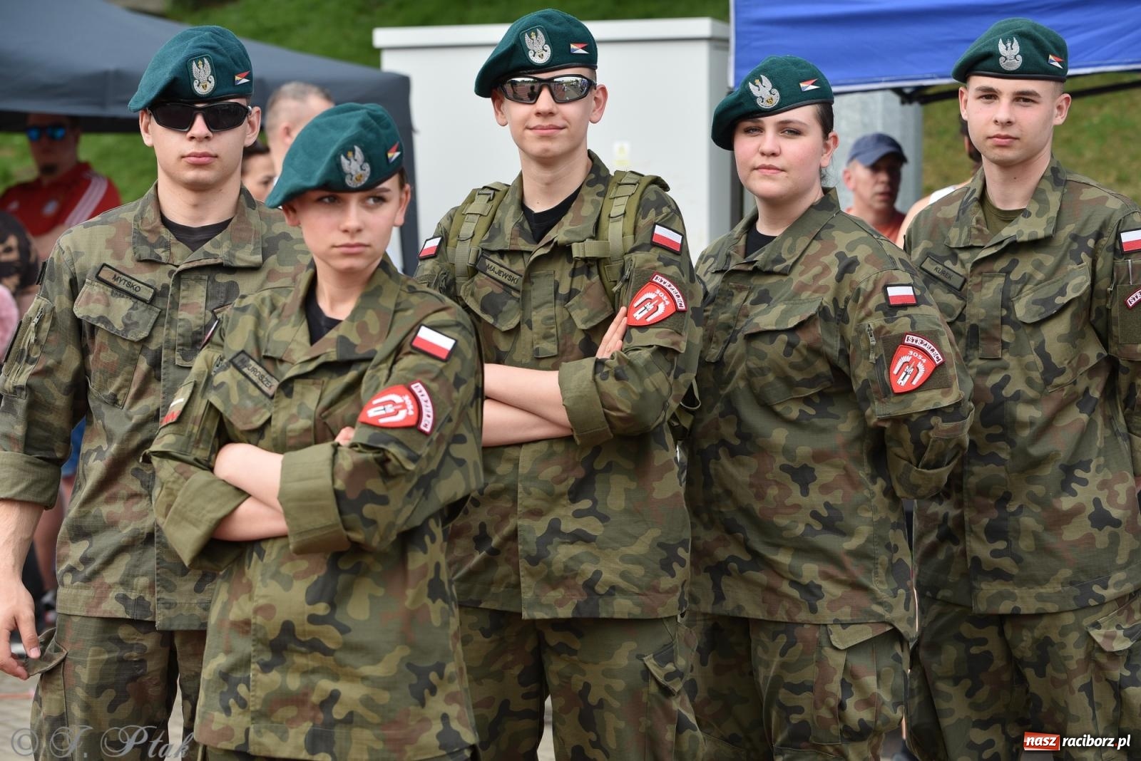 Zdjęcie w galerii na portalu naszraciborz.pl: XVI Bieg bez Granic i piłkarski turniej drużyn mundurowych [FOTO] wiadomości z regionu