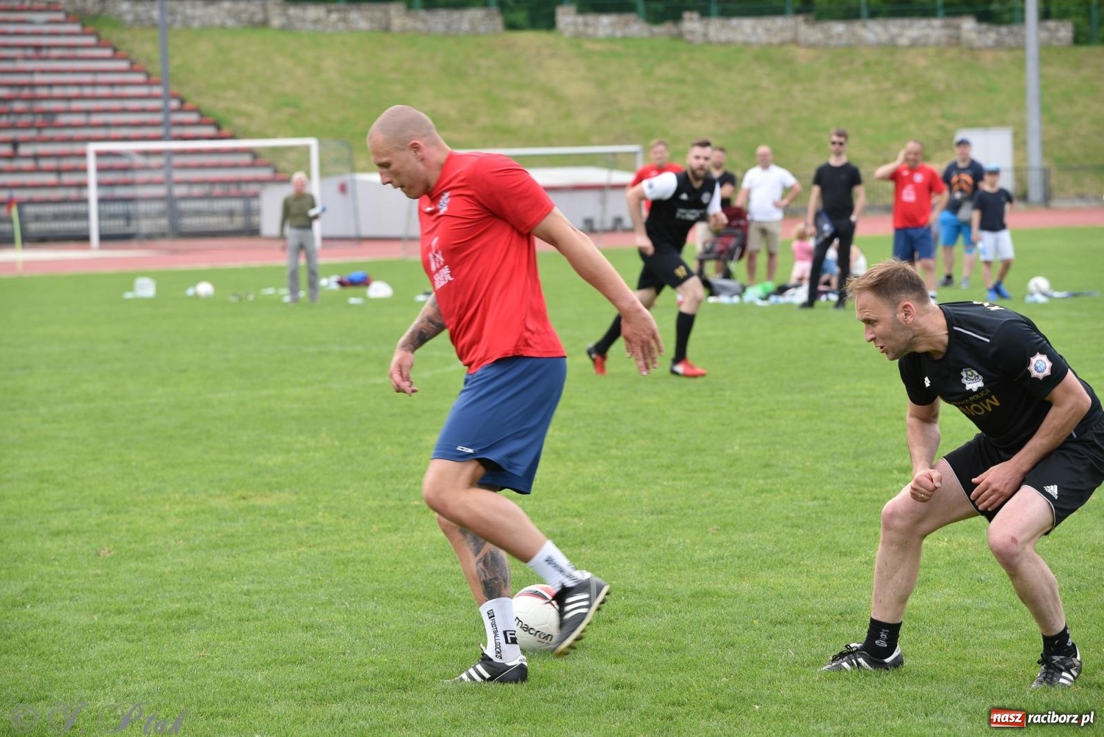 Zdjęcie w galerii na portalu naszraciborz.pl: XVI Bieg bez Granic i piłkarski turniej drużyn mundurowych [FOTO] wiadomości z regionu