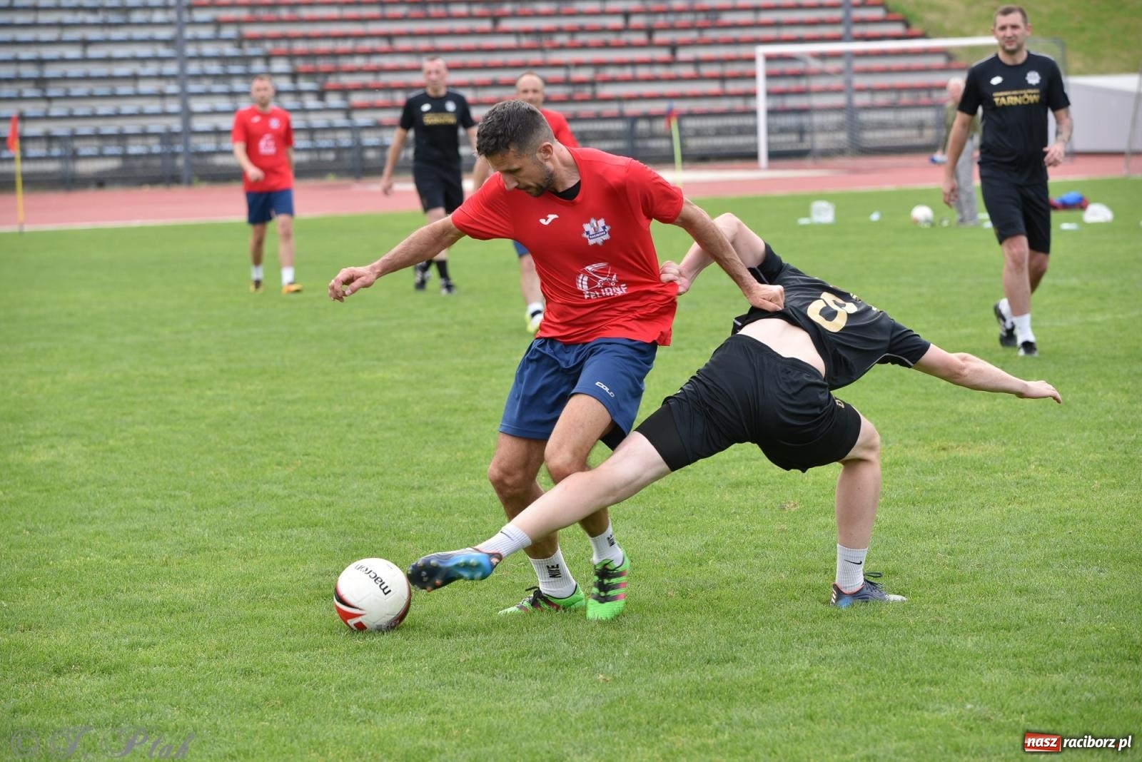 Zdjęcie w galerii na portalu naszraciborz.pl: XVI Bieg bez Granic i piłkarski turniej drużyn mundurowych [FOTO] wiadomości z regionu