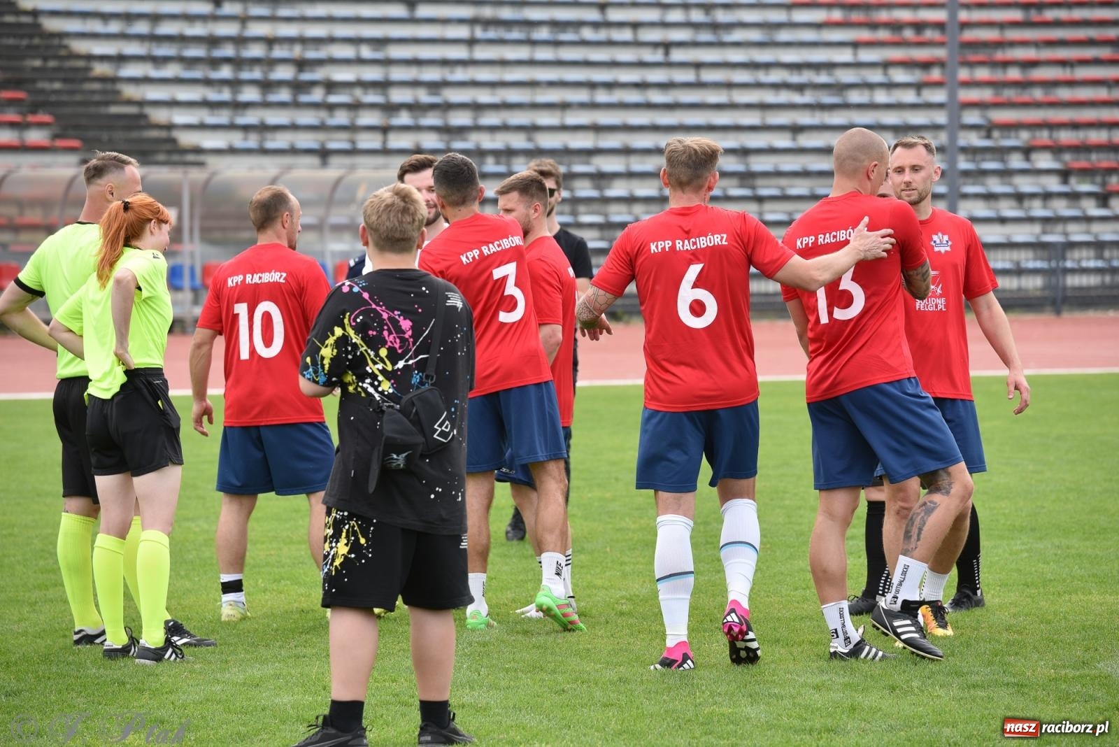 Zdjęcie w galerii na portalu naszraciborz.pl: XVI Bieg bez Granic i piłkarski turniej drużyn mundurowych [FOTO] wiadomości z regionu