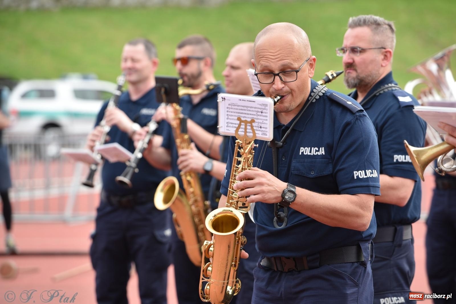 Zdjęcie w galerii na portalu naszraciborz.pl: XVI Bieg bez Granic i piłkarski turniej drużyn mundurowych [FOTO] wiadomości z regionu