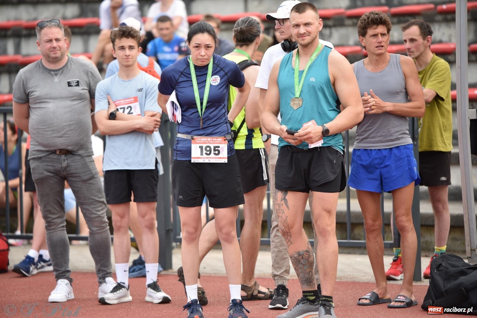 Zdjęcie w galerii na portalu naszraciborz.pl: XVI Bieg bez Granic i piłkarski turniej drużyn mundurowych [FOTO] wiadomości z regionu