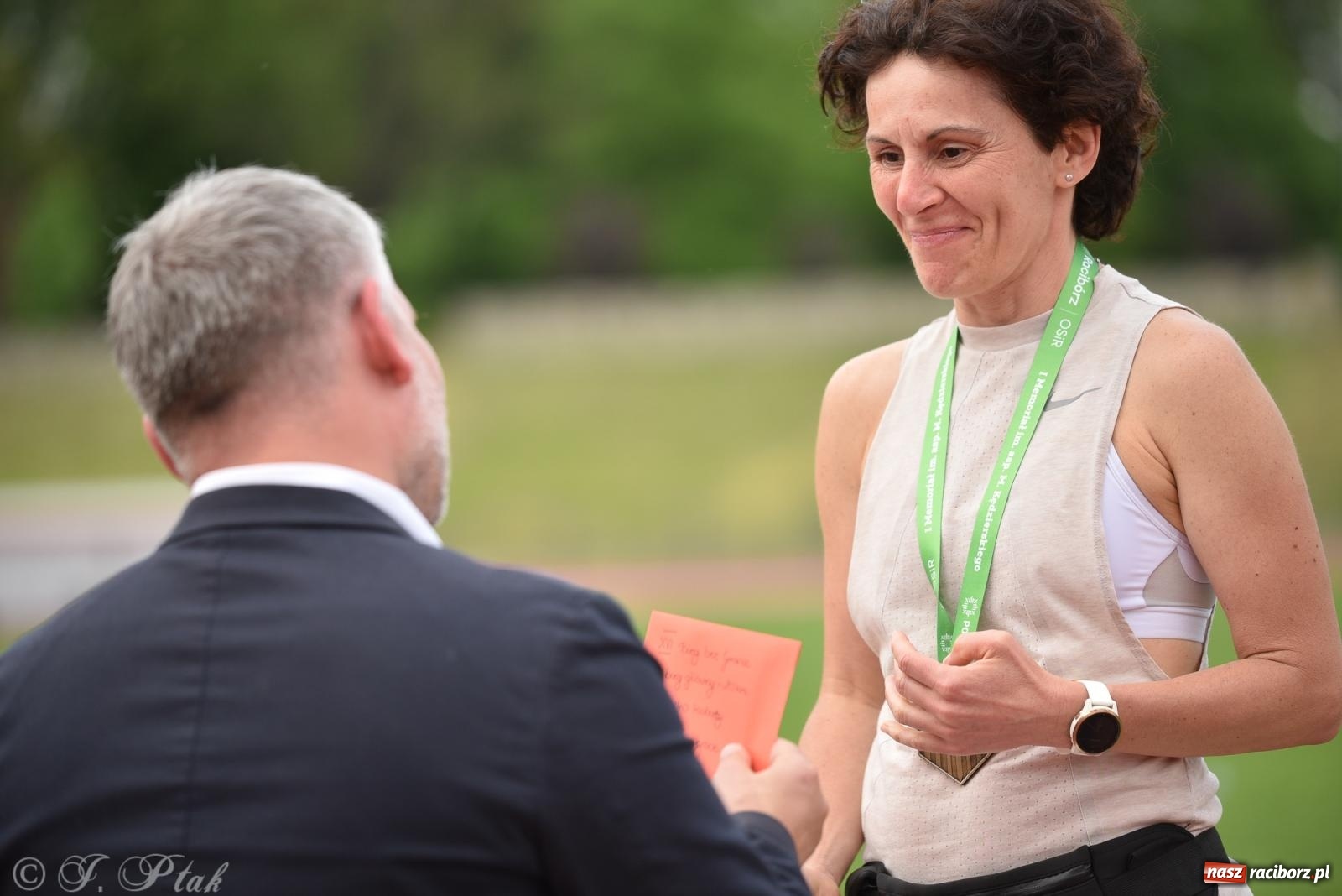 Zdjęcie w galerii na portalu naszraciborz.pl: XVI Bieg bez Granic i piłkarski turniej drużyn mundurowych [FOTO] wiadomości z regionu