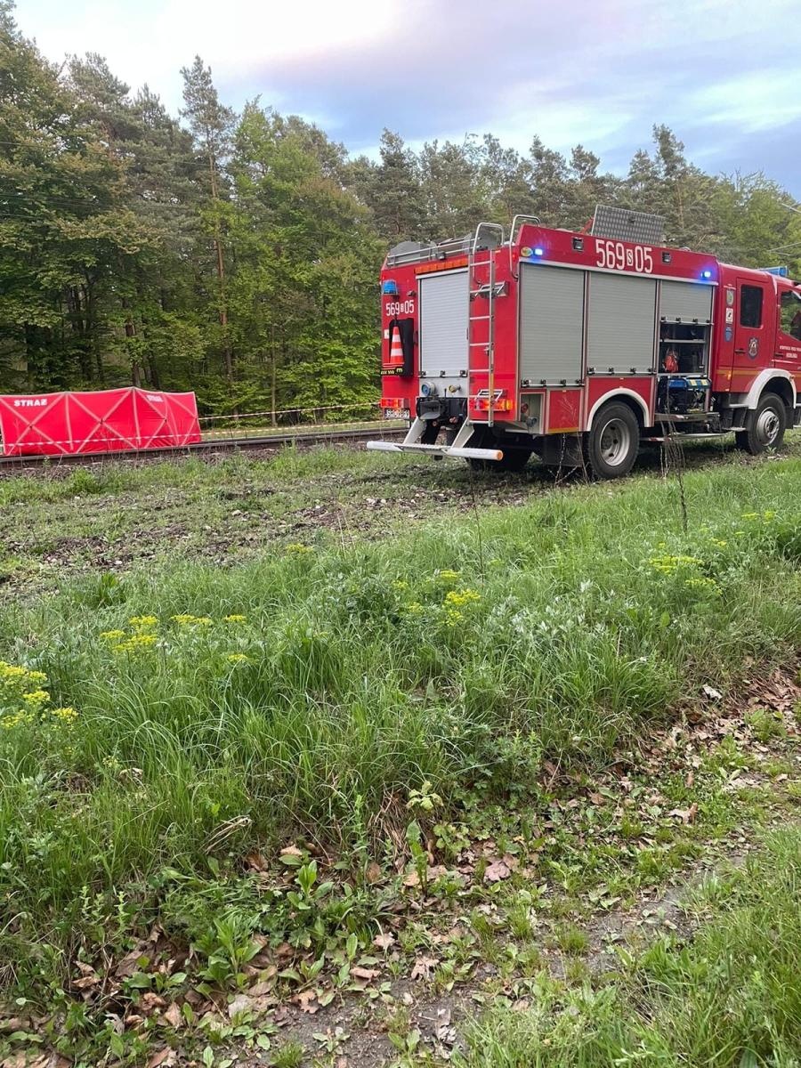 Zdjęcie w galerii na portalu naszraciborz.pl: Śmiertelny wypadek na torach na szlaku Kuźnia Raciborska-Nędza wiadomości z regionu