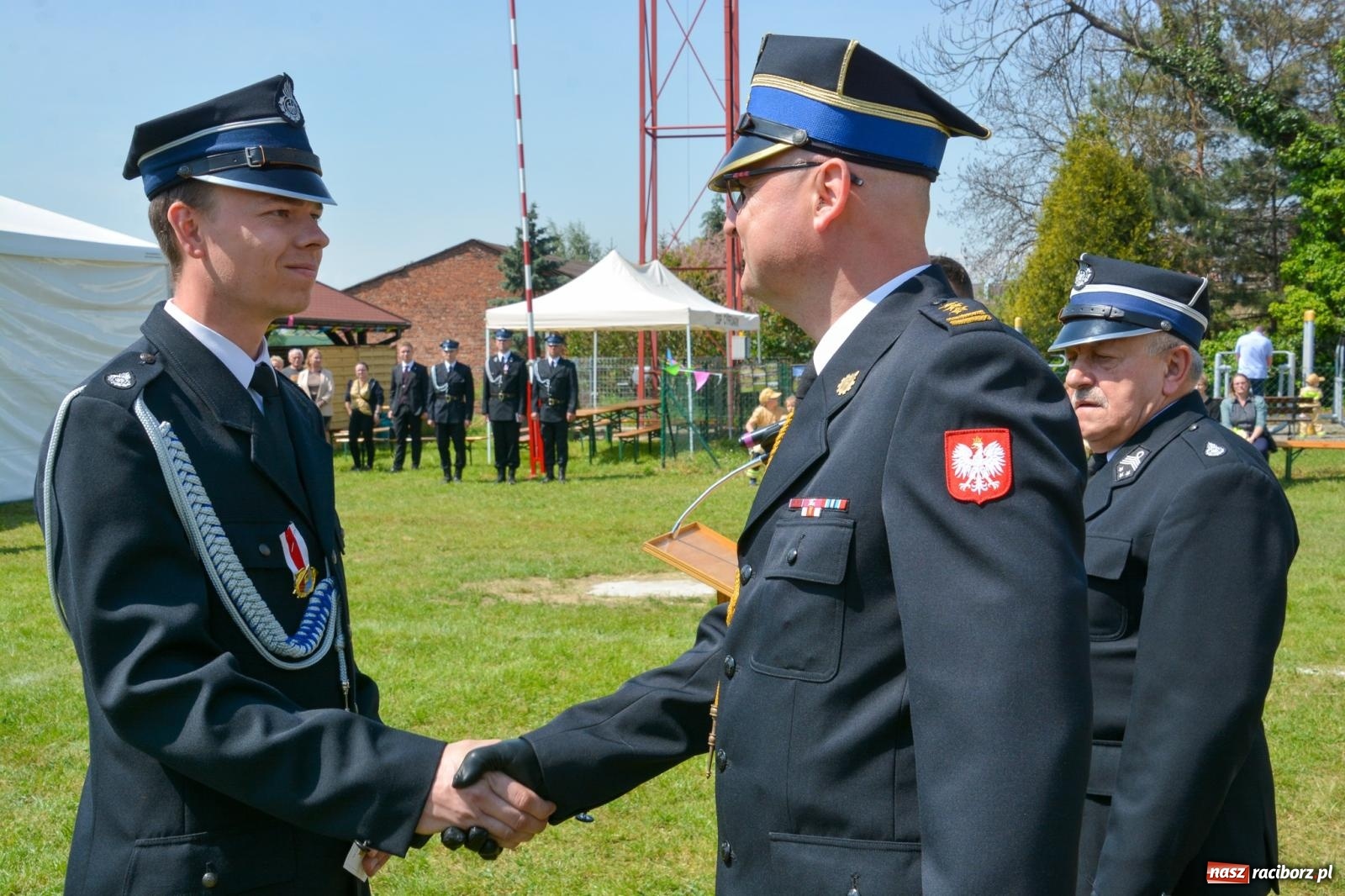Zdjęcie w galerii na portalu naszraciborz.pl: Cyprzanowska OSP świętuje 140-lecie. Na urodziny dostała nowy wóz bojowy wiadomości z regionu