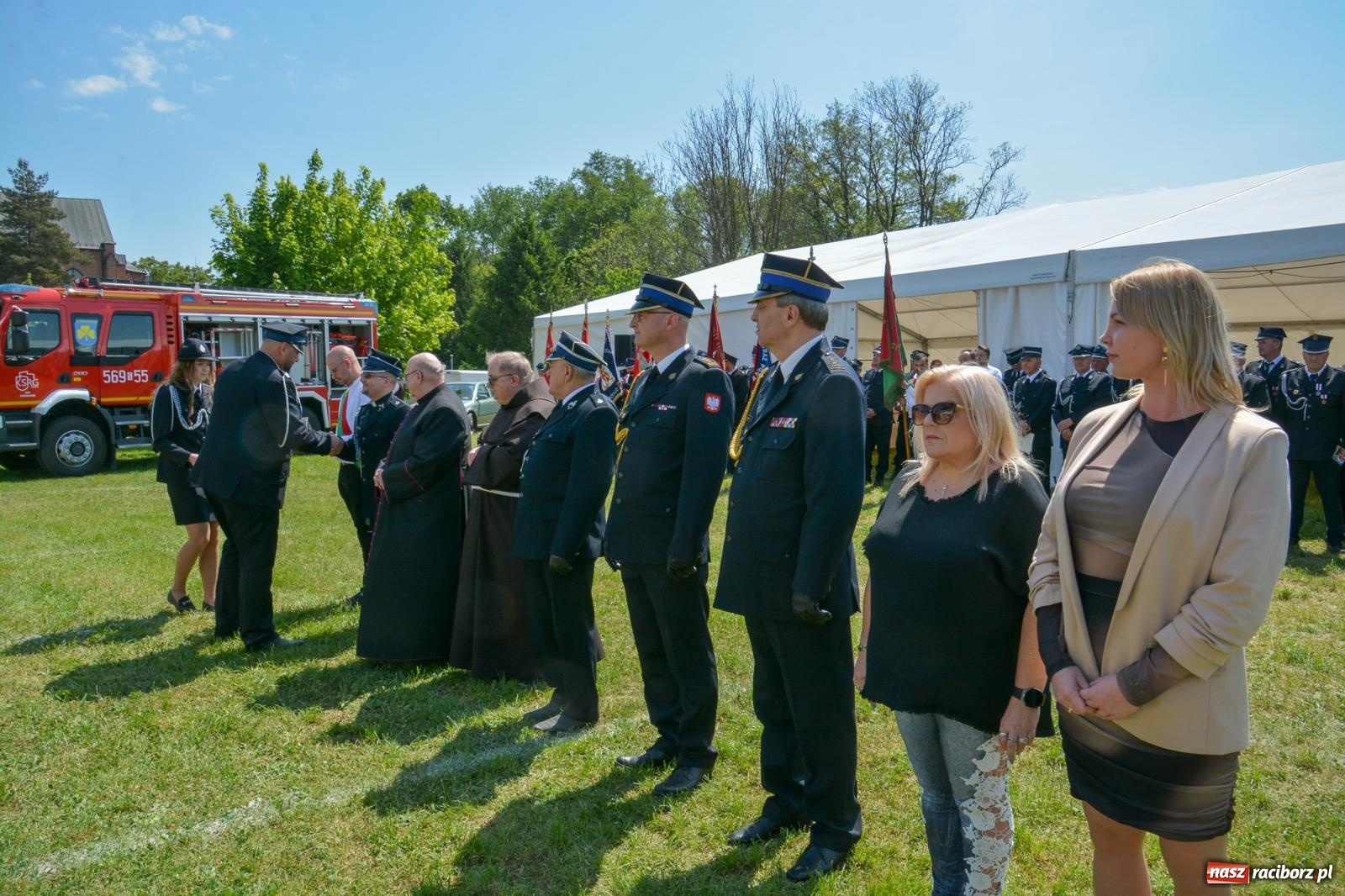 Zdjęcie w galerii na portalu naszraciborz.pl: Cyprzanowska OSP świętuje 140-lecie. Na urodziny dostała nowy wóz bojowy wiadomości z regionu