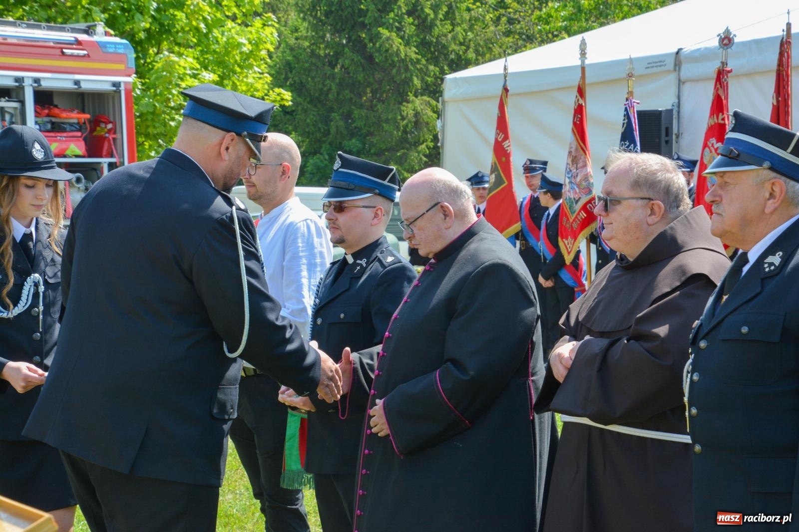 Zdjęcie w galerii na portalu naszraciborz.pl: Cyprzanowska OSP świętuje 140-lecie. Na urodziny dostała nowy wóz bojowy wiadomości z regionu