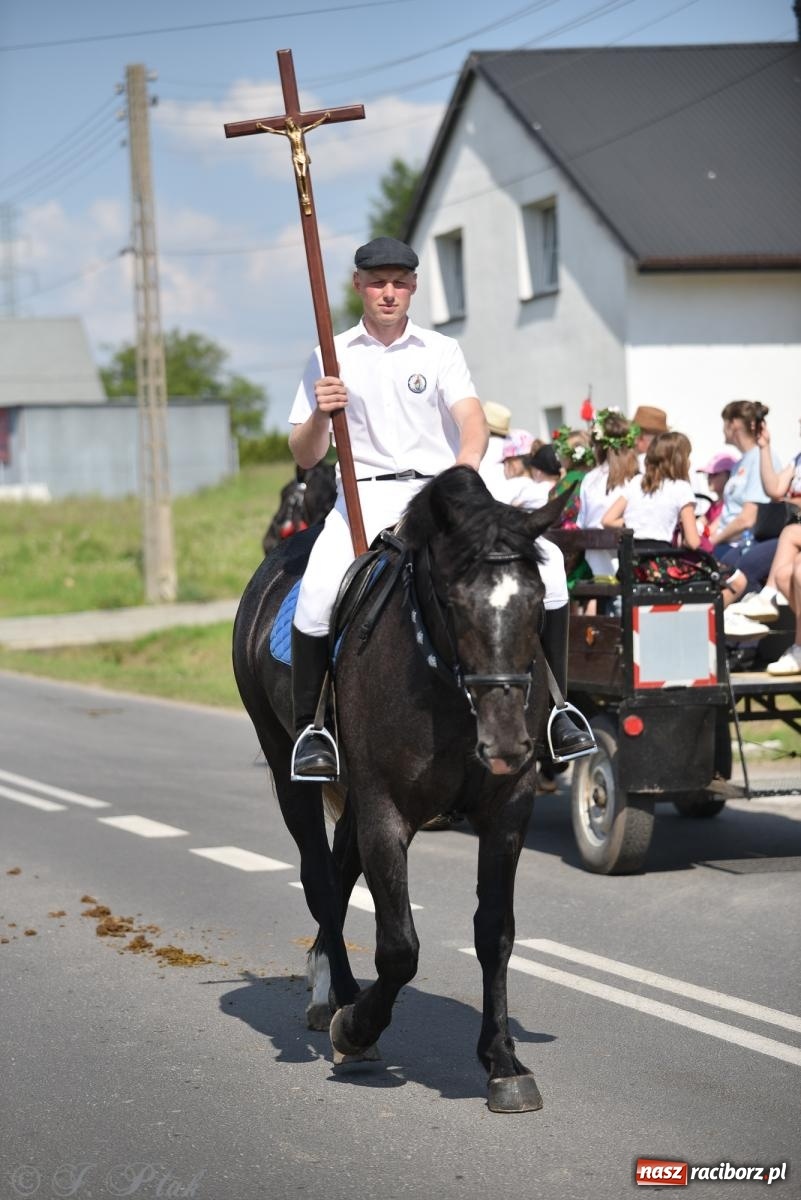 Zdjęcie w galerii na portalu naszraciborz.pl: Na pamiątkę wielkiego gradobicia. 147. procesja w Pogrzebieniu [FOTO i WIDEO] wiadomości z regionu