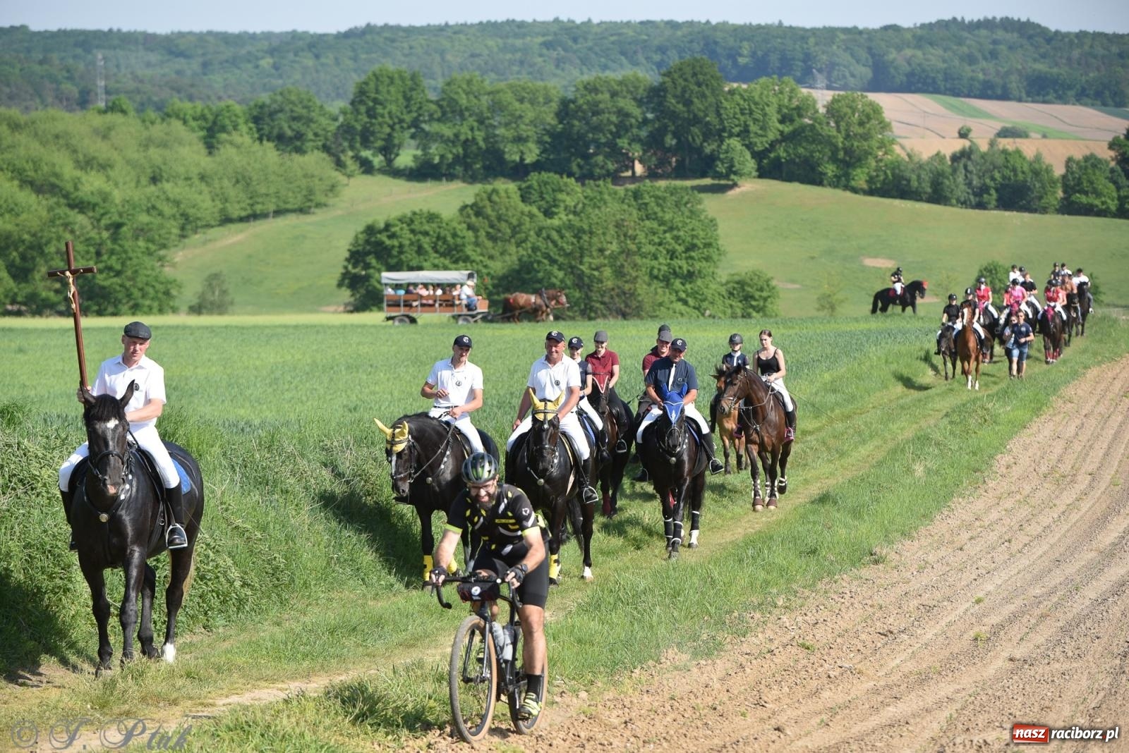 Zdjęcie w galerii na portalu naszraciborz.pl: Na pamiątkę wielkiego gradobicia. 147. procesja w Pogrzebieniu [FOTO i WIDEO] wiadomości z regionu