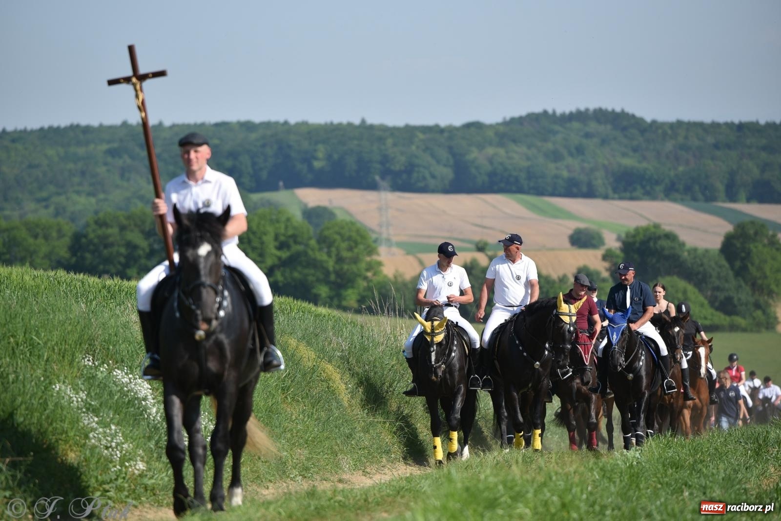 Zdjęcie w galerii na portalu naszraciborz.pl: Na pamiątkę wielkiego gradobicia. 147. procesja w Pogrzebieniu [FOTO i WIDEO] wiadomości z regionu