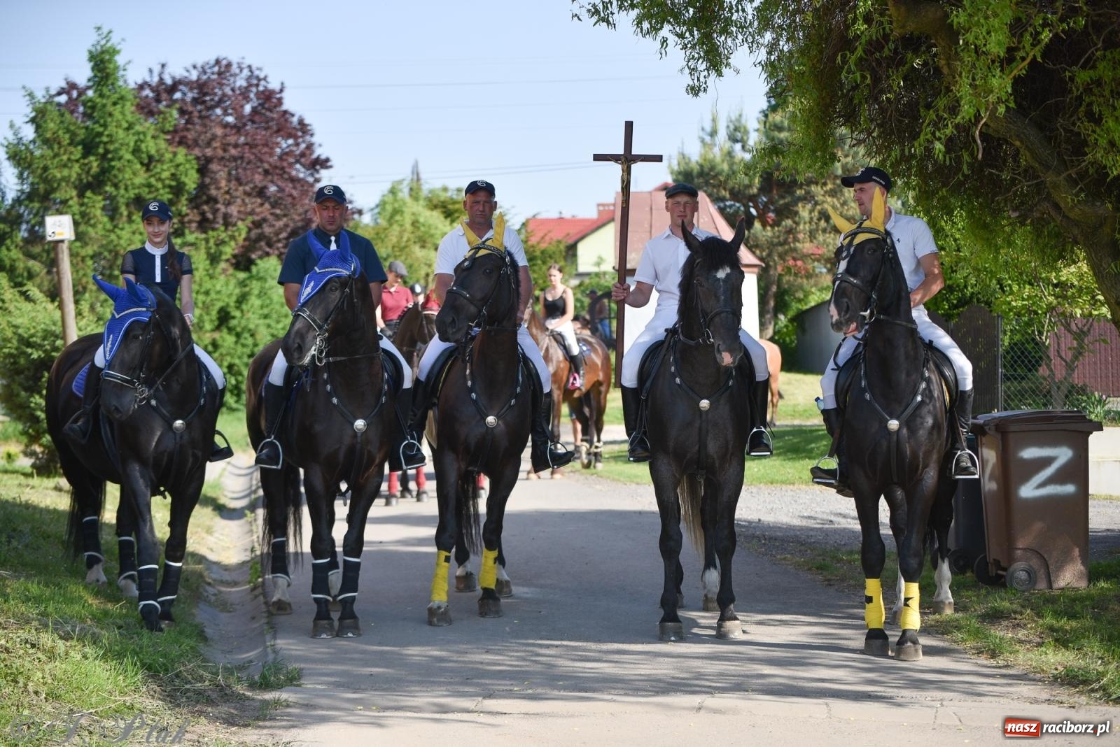 Zdjęcie w galerii na portalu naszraciborz.pl: Na pamiątkę wielkiego gradobicia. 147. procesja w Pogrzebieniu [FOTO i WIDEO] wiadomości z regionu