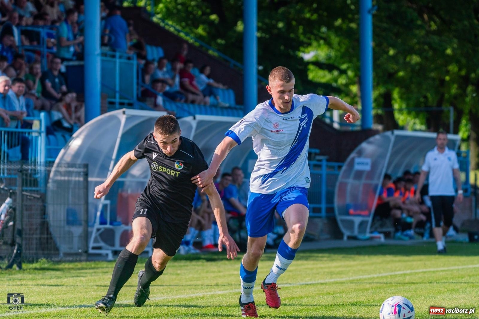 Zdjęcie w galerii na portalu naszraciborz.pl: Unia wróciła na Srebrną. Derbowa potyczka trzymała w napięciu [FOTO] wiadomości z regionu