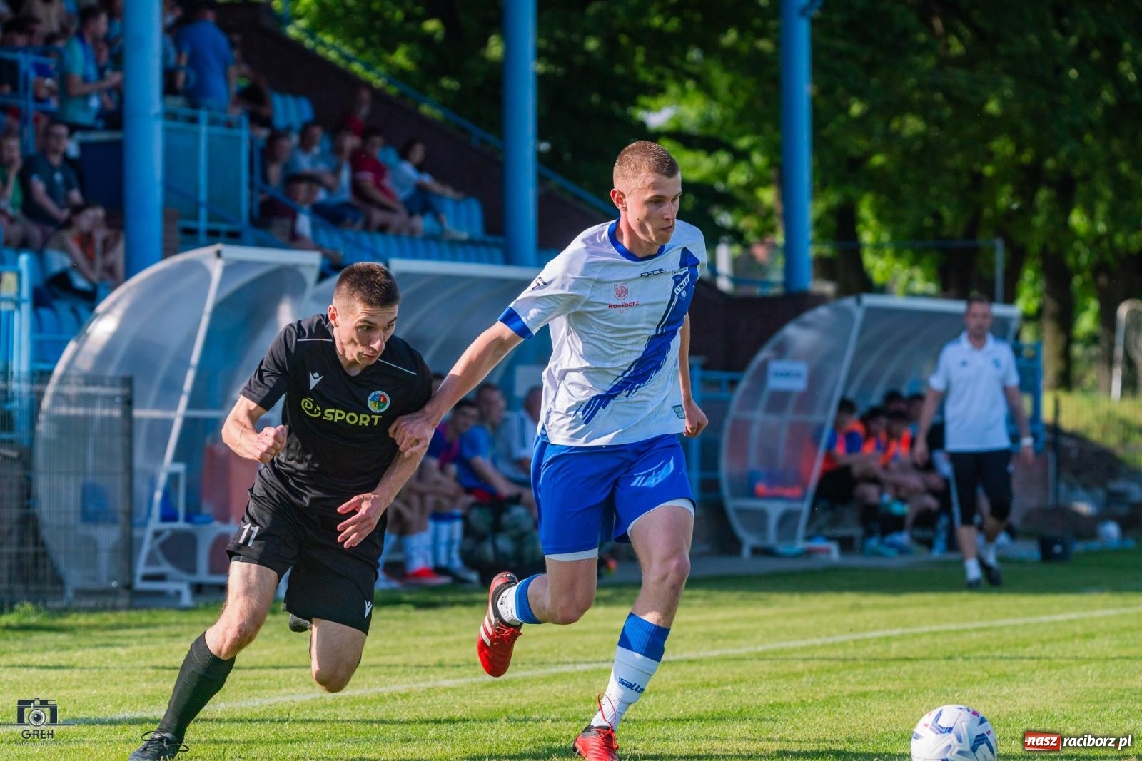 Zdjęcie w galerii na portalu naszraciborz.pl: Unia wróciła na Srebrną. Derbowa potyczka trzymała w napięciu [FOTO] wiadomości z regionu