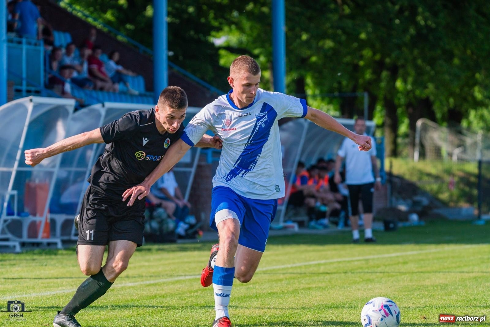 Zdjęcie w galerii na portalu naszraciborz.pl: Unia wróciła na Srebrną. Derbowa potyczka trzymała w napięciu [FOTO] wiadomości z regionu
