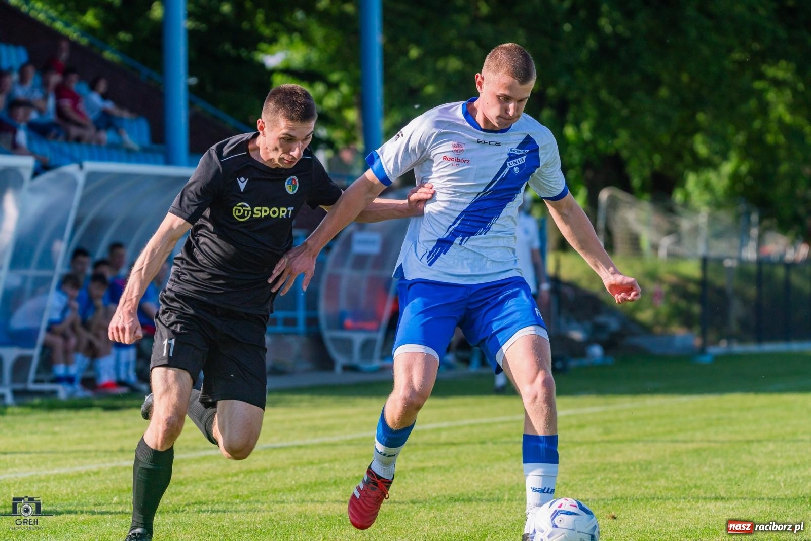 Zdjęcie w galerii na portalu naszraciborz.pl: Unia wróciła na Srebrną. Derbowa potyczka trzymała w napięciu [FOTO] wiadomości z regionu