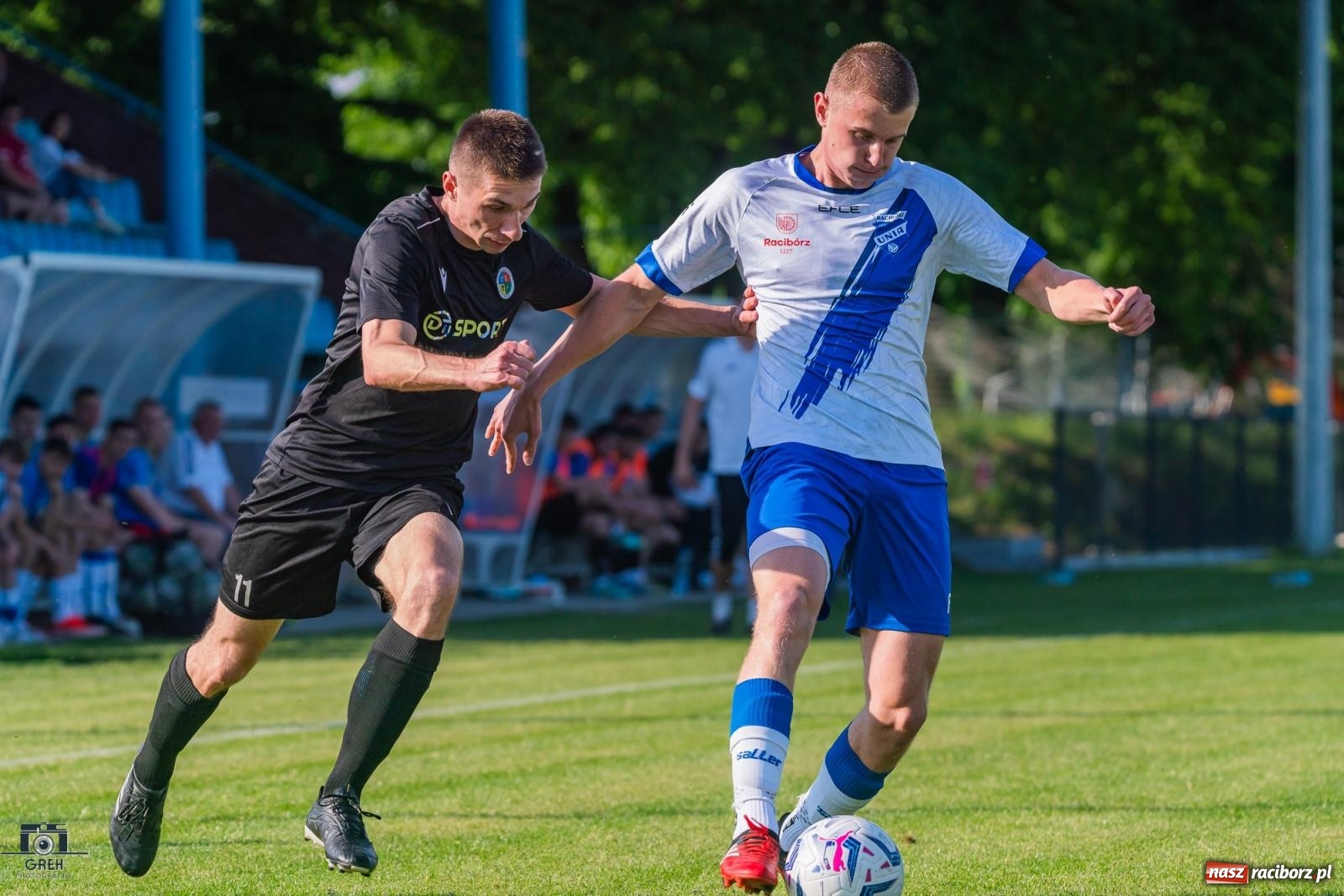 Zdjęcie w galerii na portalu naszraciborz.pl: Unia wróciła na Srebrną. Derbowa potyczka trzymała w napięciu [FOTO] wiadomości z regionu