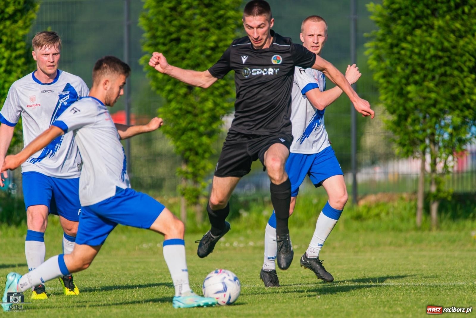 Zdjęcie w galerii na portalu naszraciborz.pl: Unia wróciła na Srebrną. Derbowa potyczka trzymała w napięciu [FOTO] wiadomości z regionu