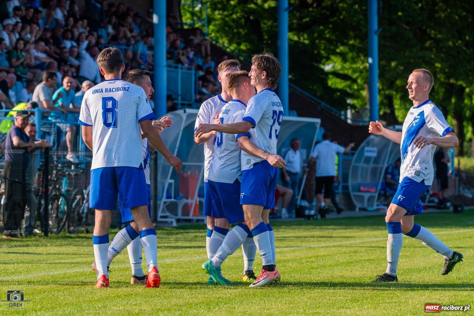 Zdjęcie w galerii na portalu naszraciborz.pl: Unia wróciła na Srebrną. Derbowa potyczka trzymała w napięciu [FOTO] wiadomości z regionu