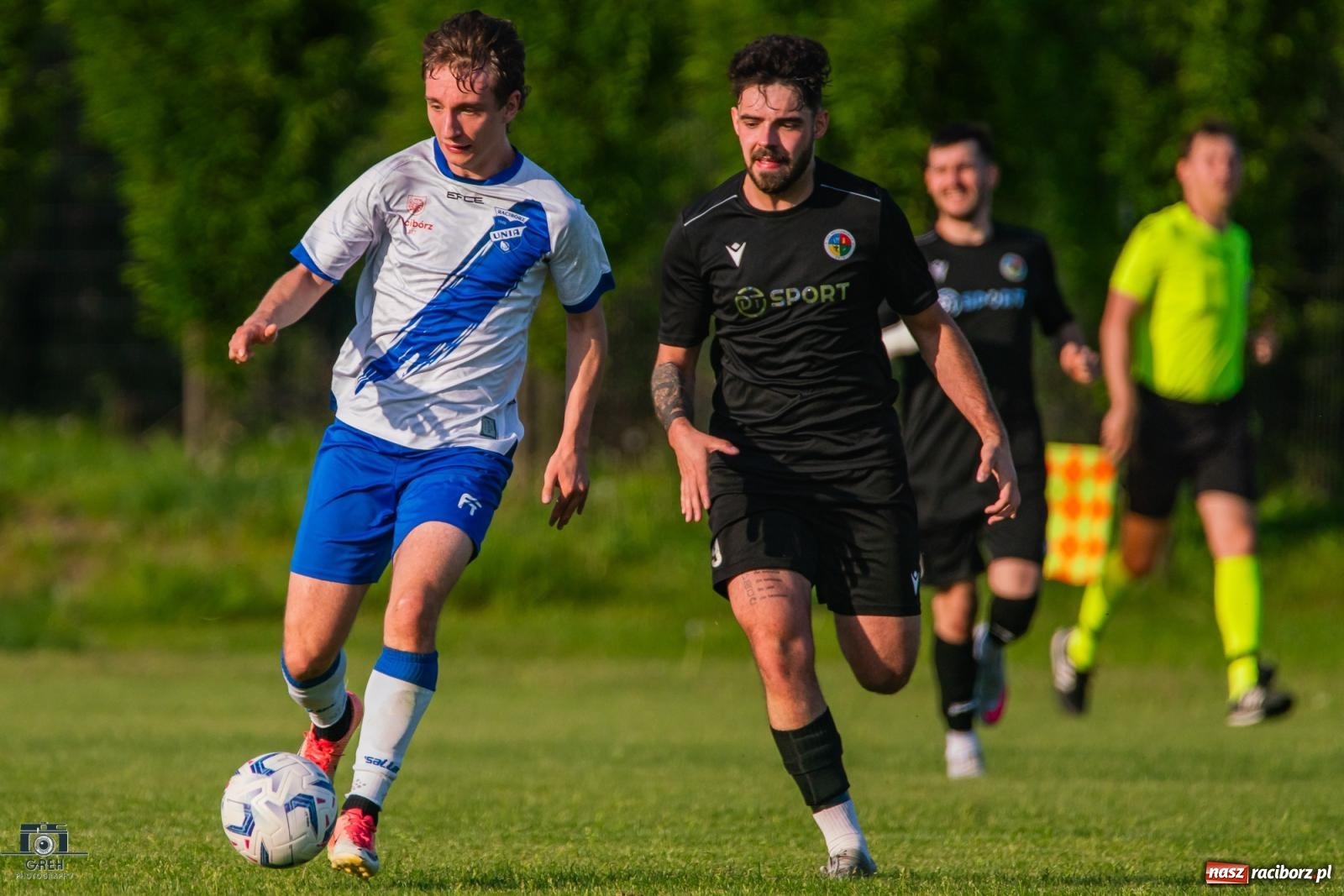 Zdjęcie w galerii na portalu naszraciborz.pl: Unia wróciła na Srebrną. Derbowa potyczka trzymała w napięciu [FOTO] wiadomości z regionu