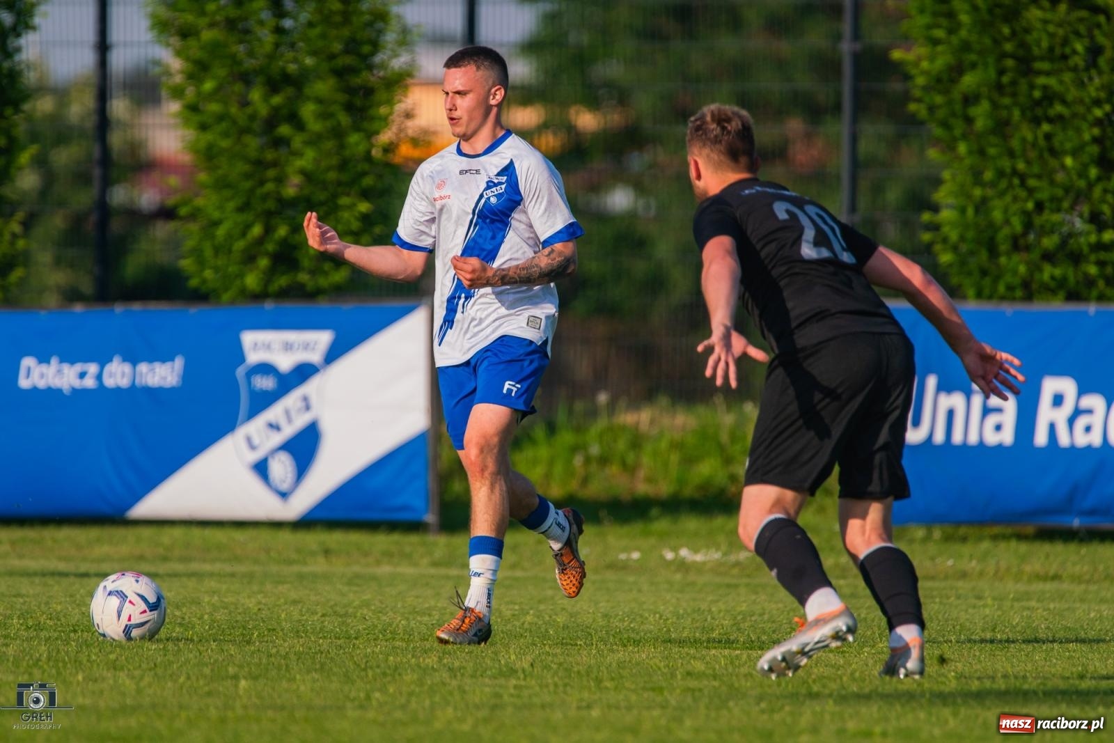 Zdjęcie w galerii na portalu naszraciborz.pl: Unia wróciła na Srebrną. Derbowa potyczka trzymała w napięciu [FOTO] wiadomości z regionu