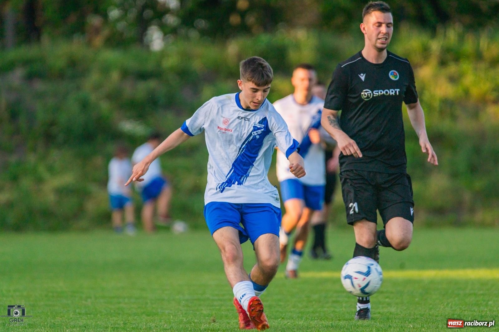 Zdjęcie w galerii na portalu naszraciborz.pl: Unia wróciła na Srebrną. Derbowa potyczka trzymała w napięciu [FOTO] wiadomości z regionu