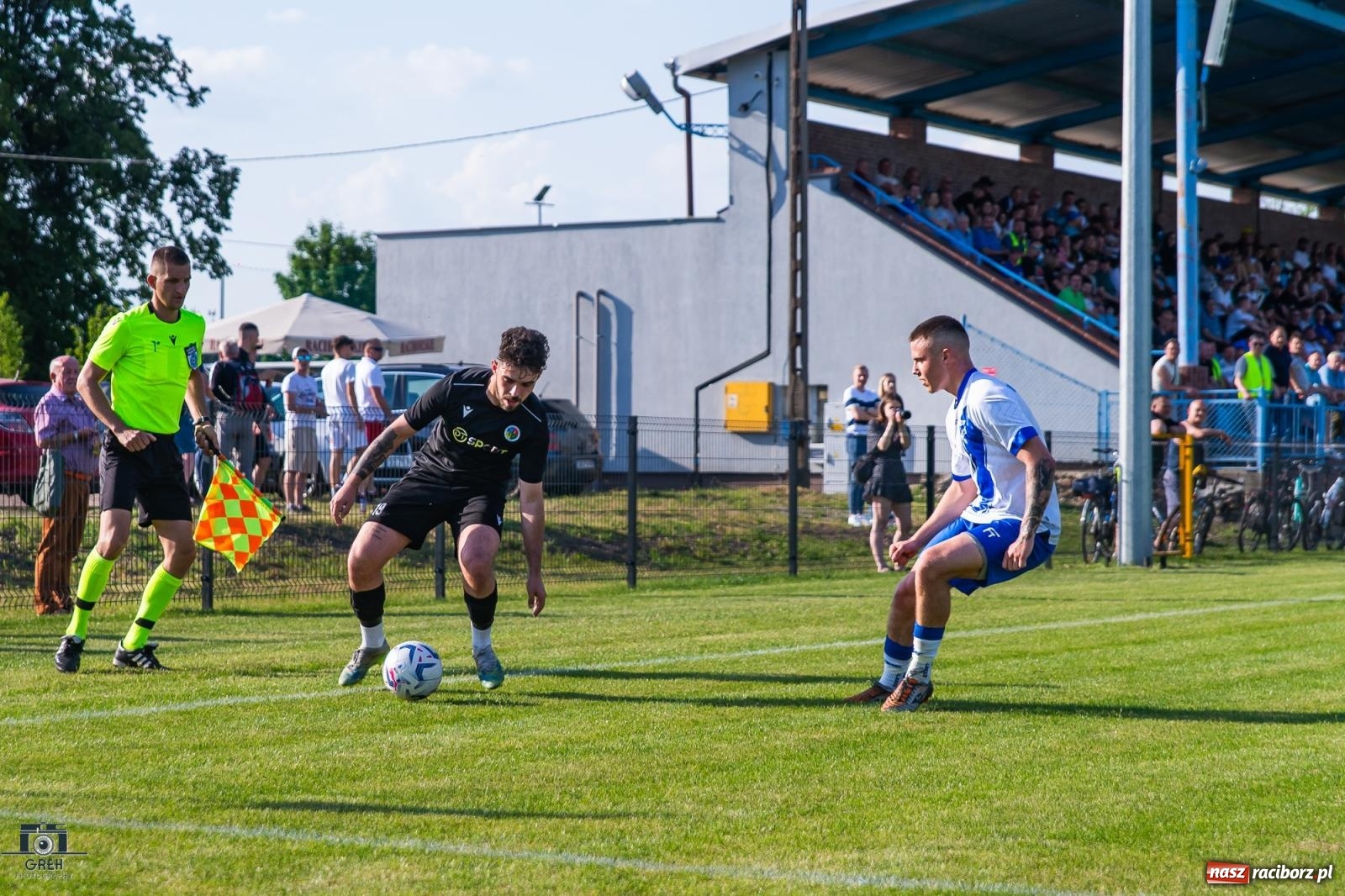Zdjęcie w galerii na portalu naszraciborz.pl: Unia wróciła na Srebrną. Derbowa potyczka trzymała w napięciu [FOTO] wiadomości z regionu