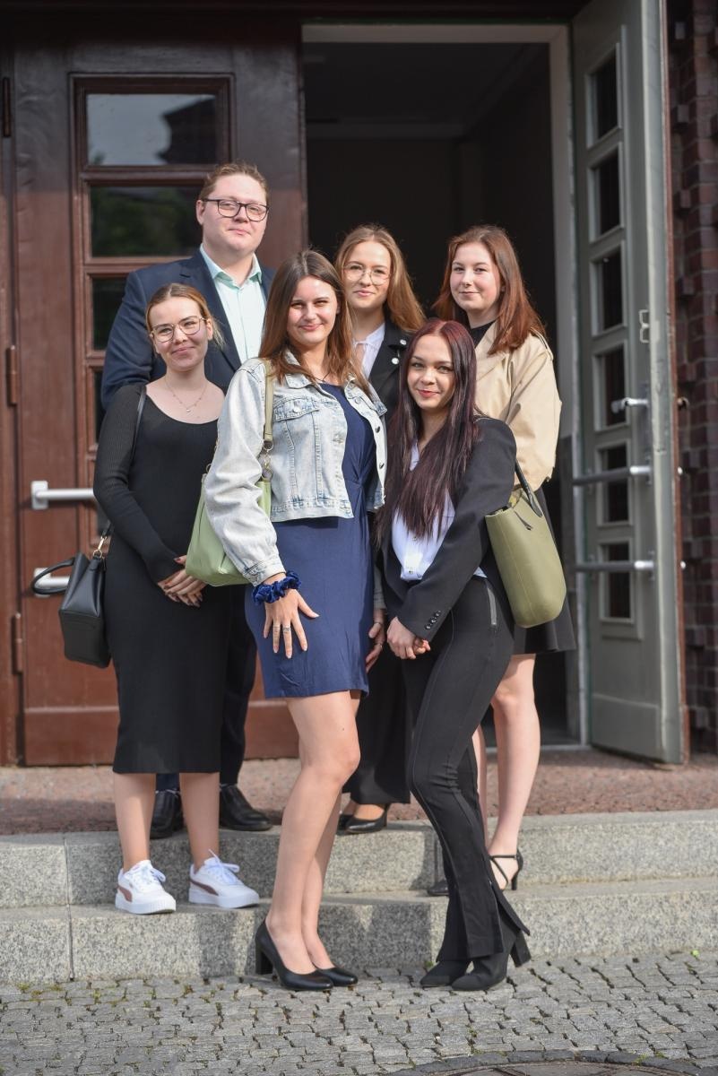 Zdjęcie w galerii na portalu naszraciborz.pl: W Budowlance i Gastronomiku maturę pisze ponad 80 absolwentów wiadomości z regionu