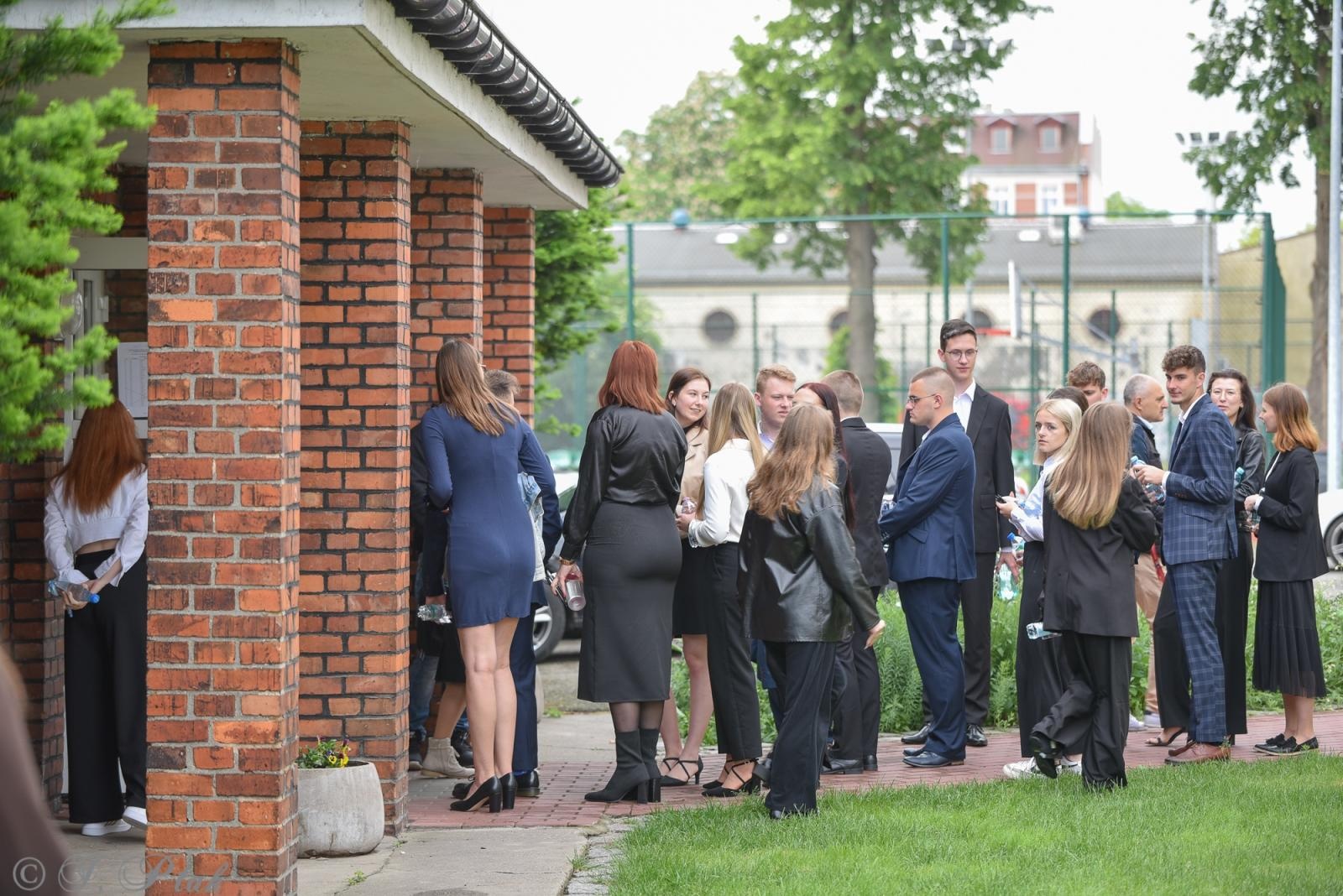 Zdjęcie w galerii na portalu naszraciborz.pl: W Budowlance i Gastronomiku maturę pisze ponad 80 absolwentów wiadomości z regionu