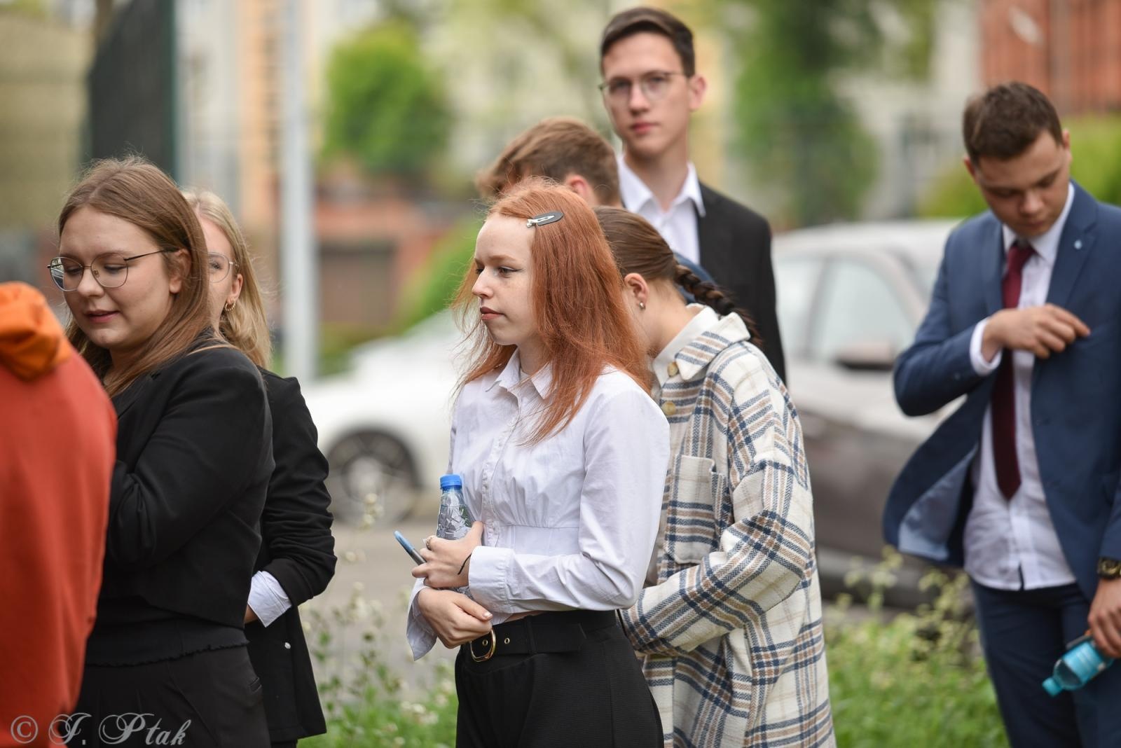 Zdjęcie w galerii na portalu naszraciborz.pl: W Budowlance i Gastronomiku maturę pisze ponad 80 absolwentów wiadomości z regionu