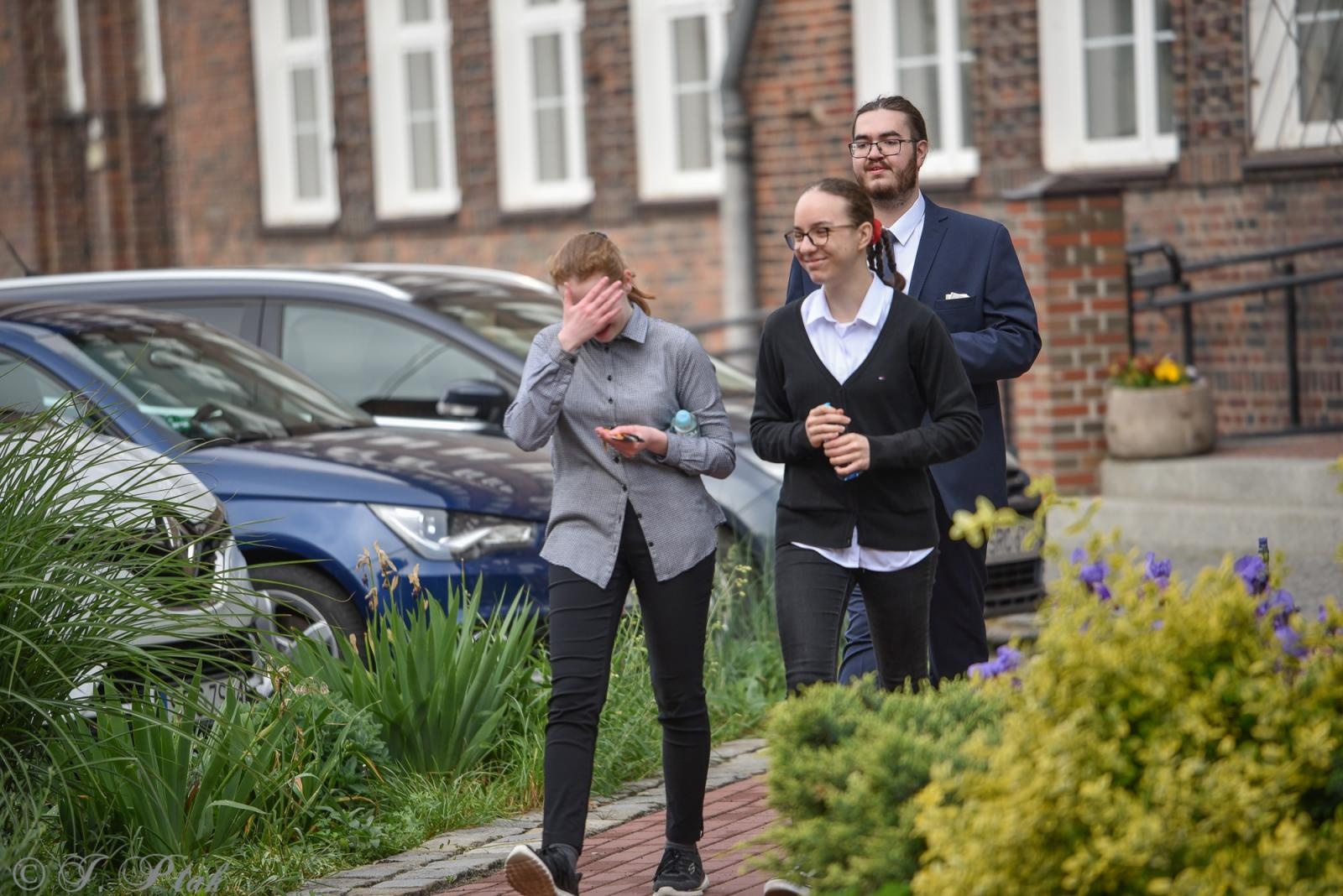 Zdjęcie w galerii na portalu naszraciborz.pl: W Budowlance i Gastronomiku maturę pisze ponad 80 absolwentów wiadomości z regionu