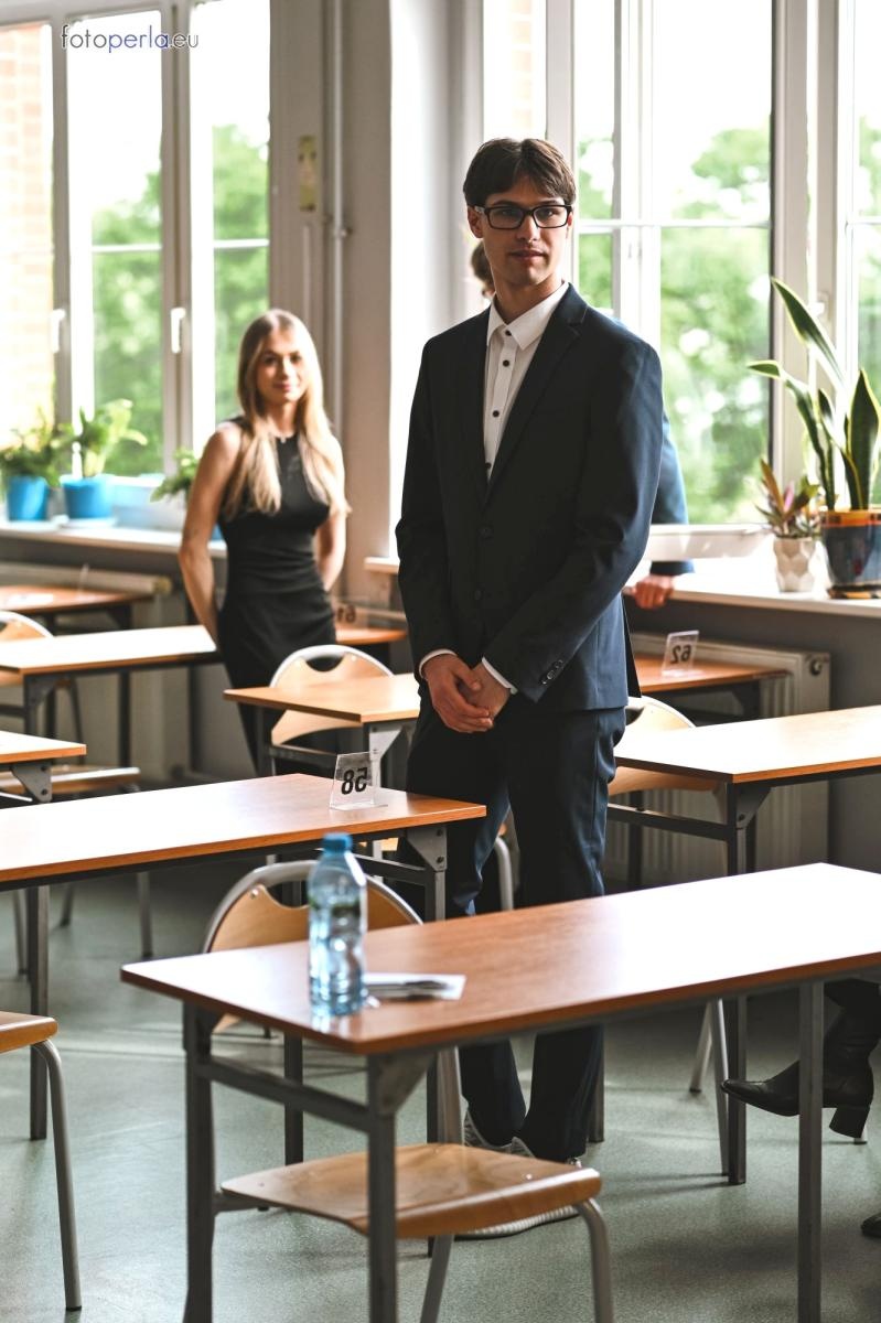 Zdjęcie w galerii na portalu naszraciborz.pl: Matura w raciborskim Kasprowiczu wiadomości z regionu