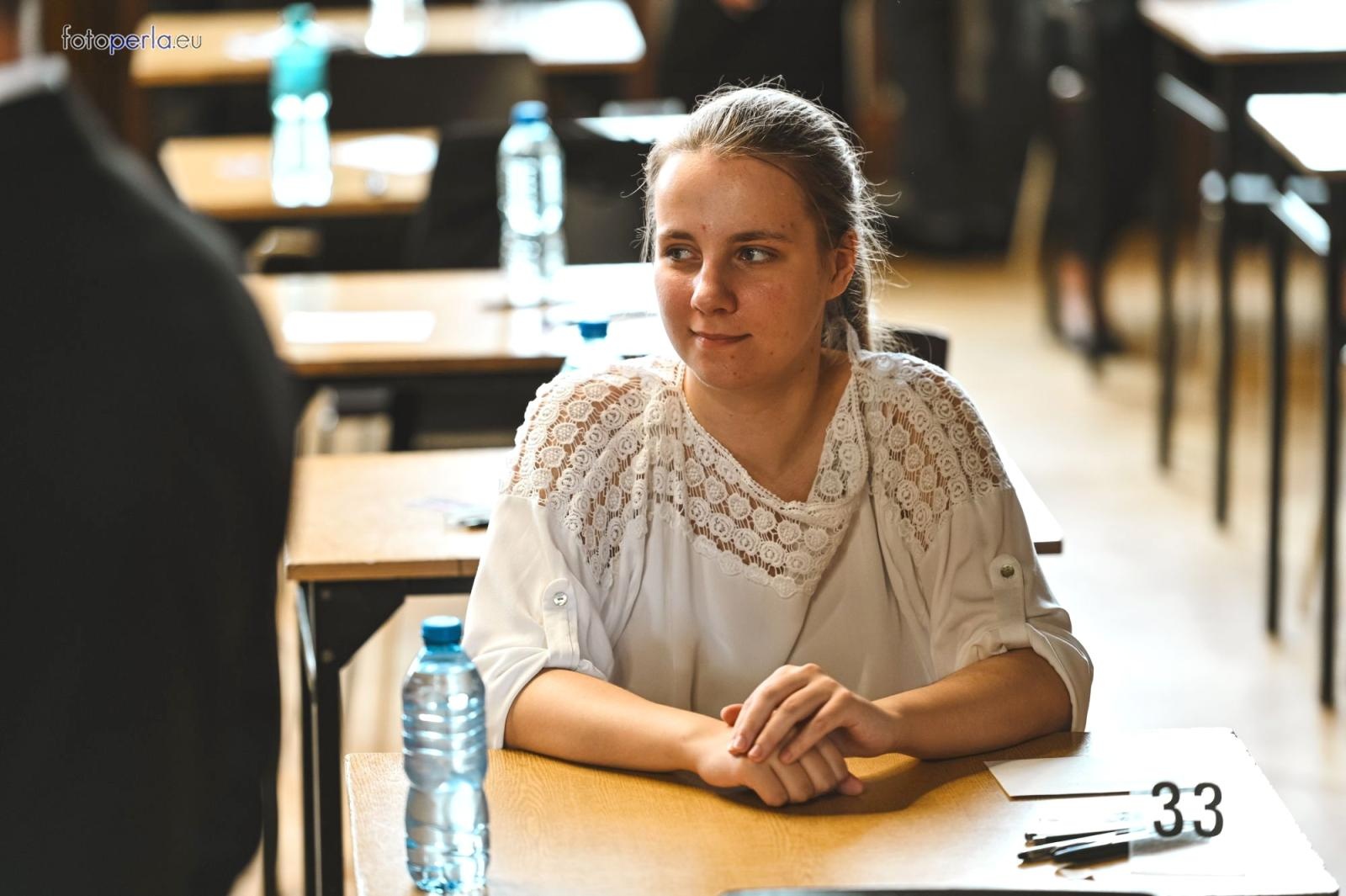 Zdjęcie w galerii na portalu naszraciborz.pl: Matura w raciborskim Kasprowiczu wiadomości z regionu