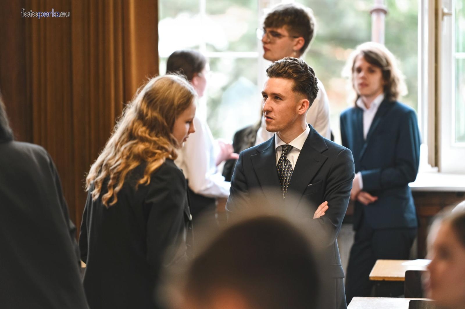 Zdjęcie w galerii na portalu naszraciborz.pl: Matura w raciborskim Kasprowiczu wiadomości z regionu