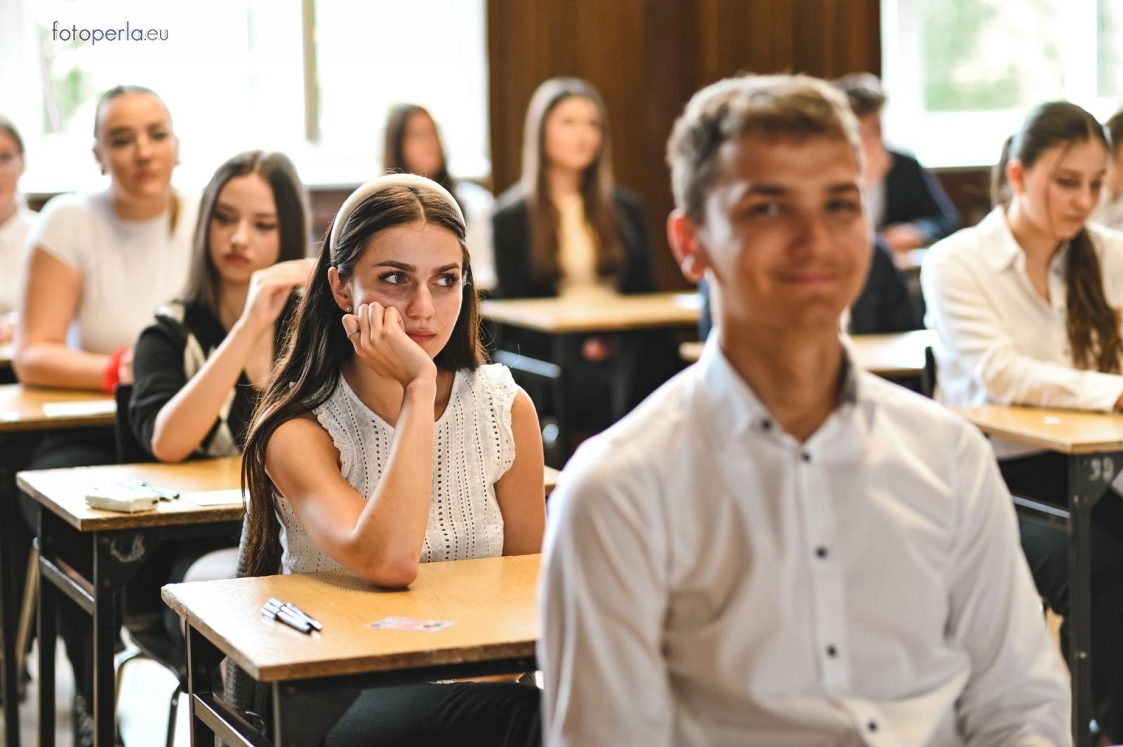 Zdjęcie w galerii na portalu naszraciborz.pl: Matura w raciborskim Kasprowiczu wiadomości z regionu