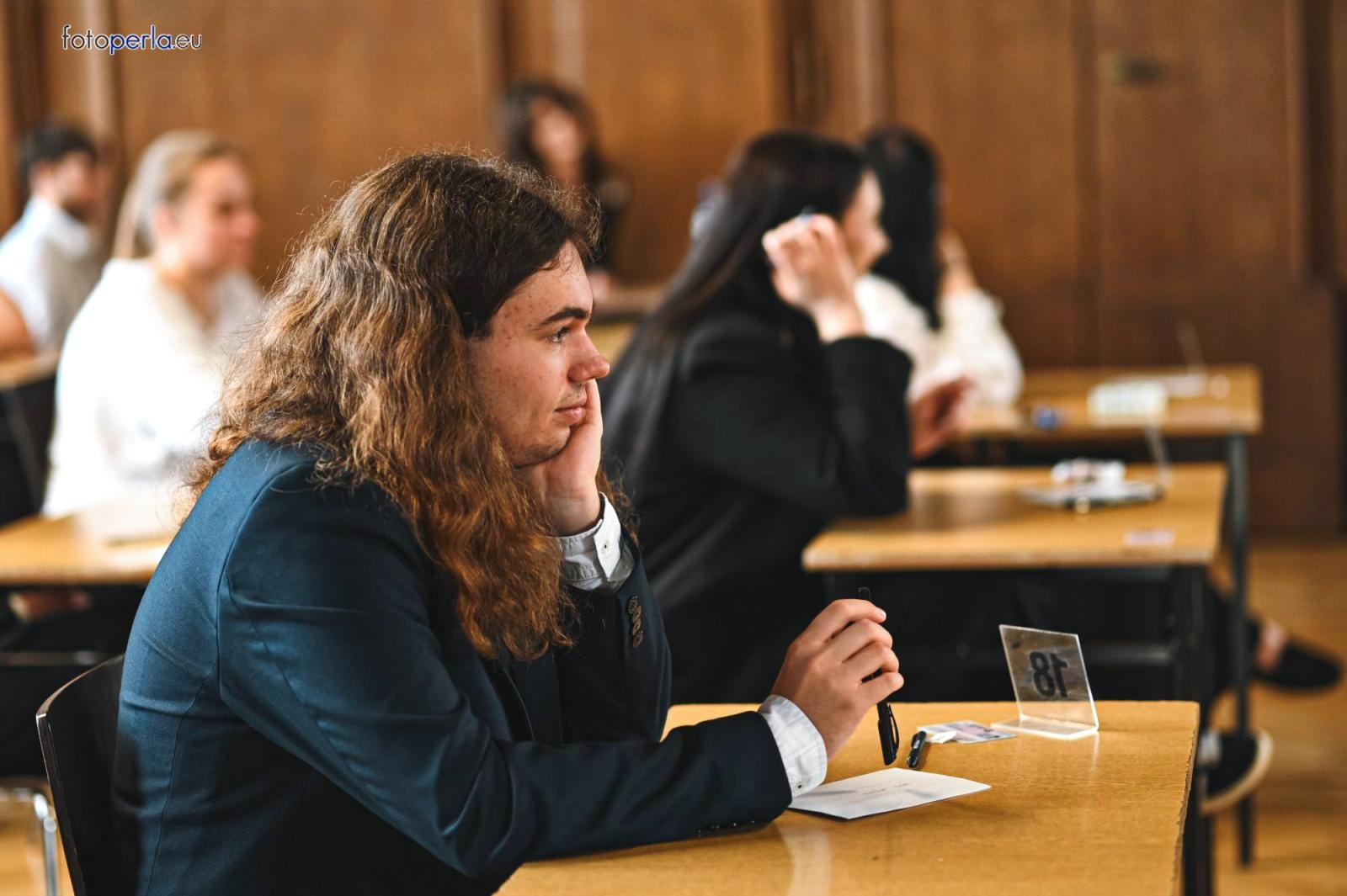 Zdjęcie w galerii na portalu naszraciborz.pl: Matura w raciborskim Kasprowiczu wiadomości z regionu