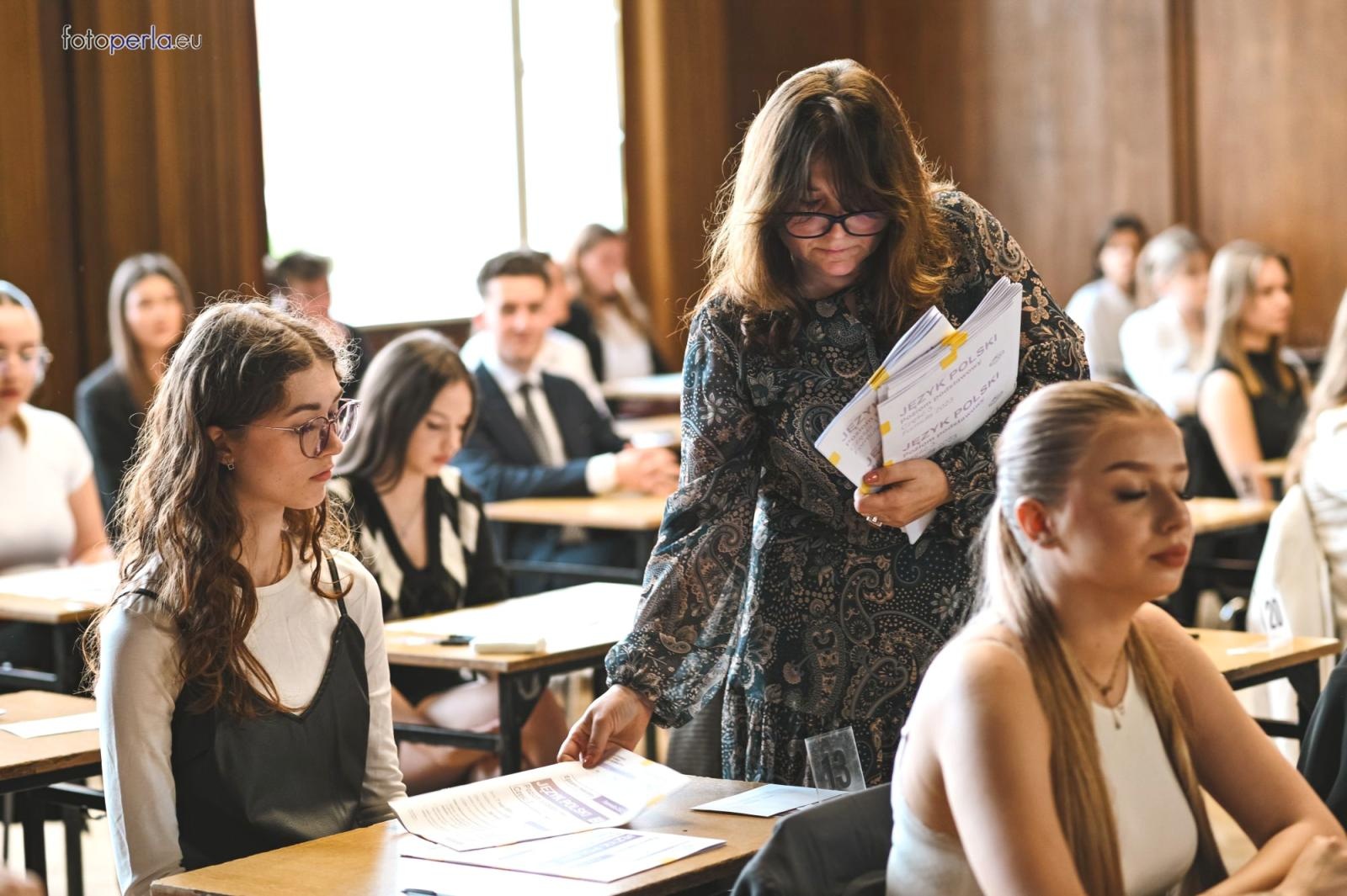 Zdjęcie w galerii na portalu naszraciborz.pl: Matura w raciborskim Kasprowiczu wiadomości z regionu