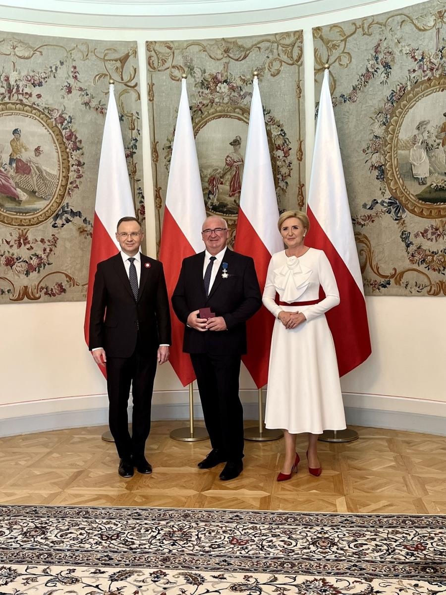Zdjęcie w galerii na portalu naszraciborz.pl: Raciborzanin Andrzej Białas odznaczony przez Prezydenta RP wiadomości z regionu
