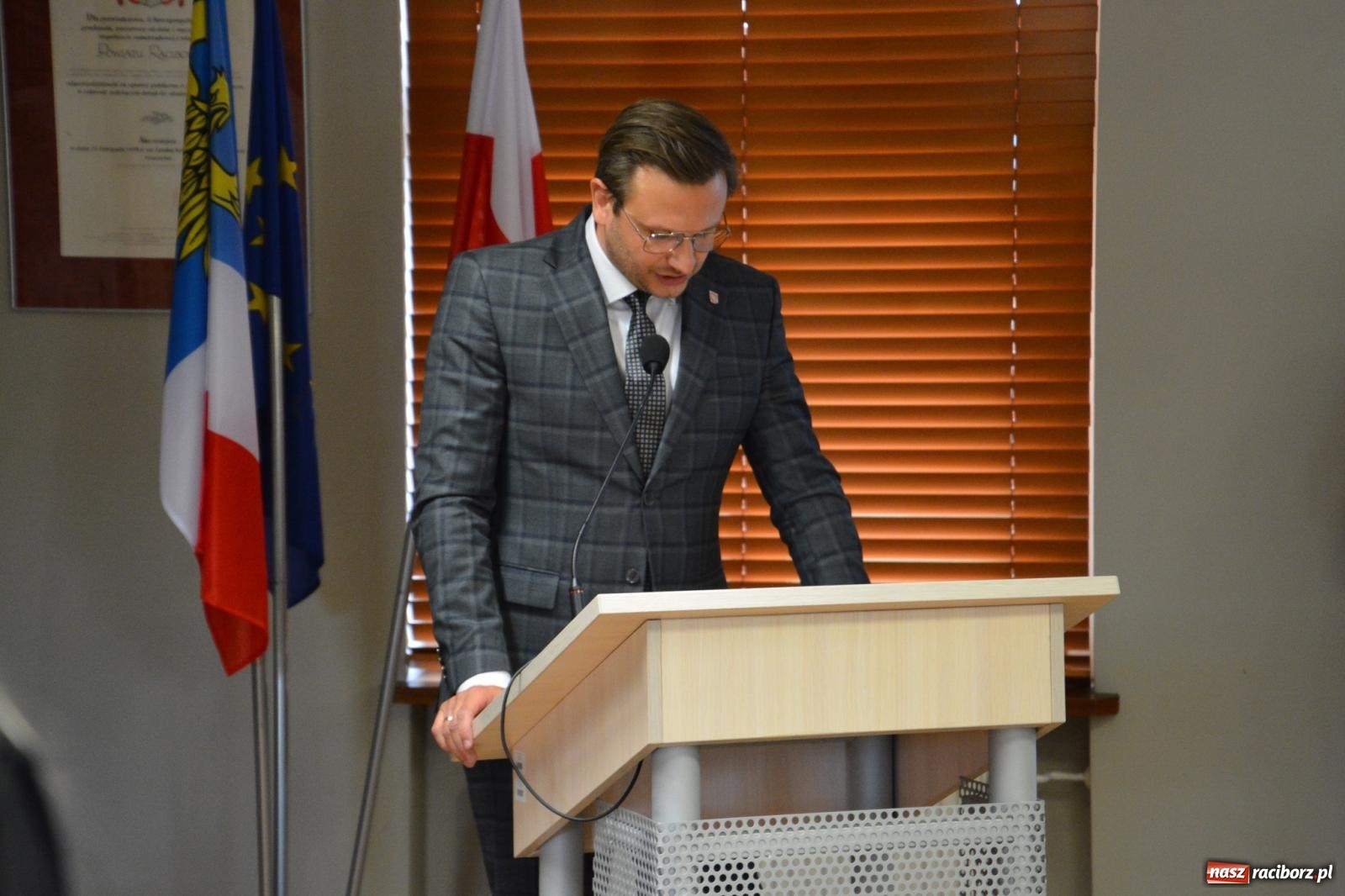 Zdjęcie w galerii na portalu naszraciborz.pl: Grzegorz Swoboda starostą kolejnej kadencji wiadomości z regionu
