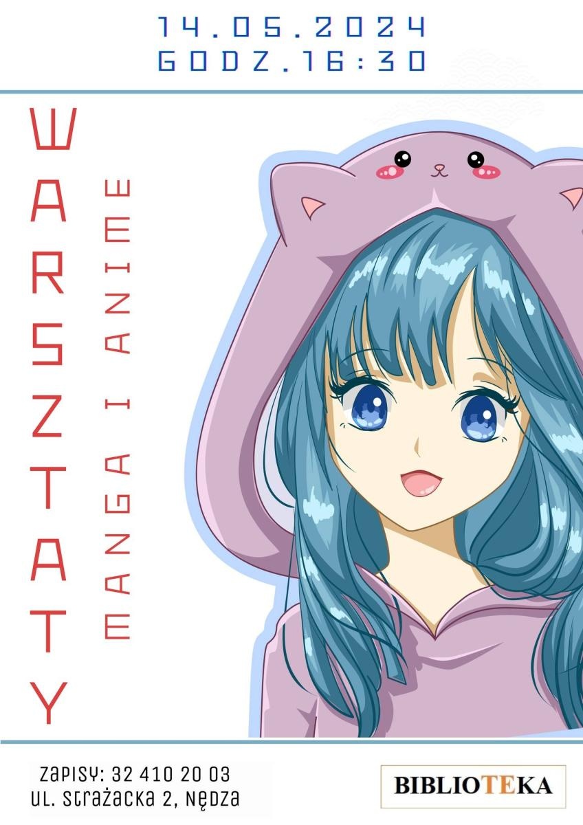 Zdjęcie w galerii na portalu naszraciborz.pl: GBP w Nędzy zaprasza na warsztaty z mangi i anime wiadomości z regionu