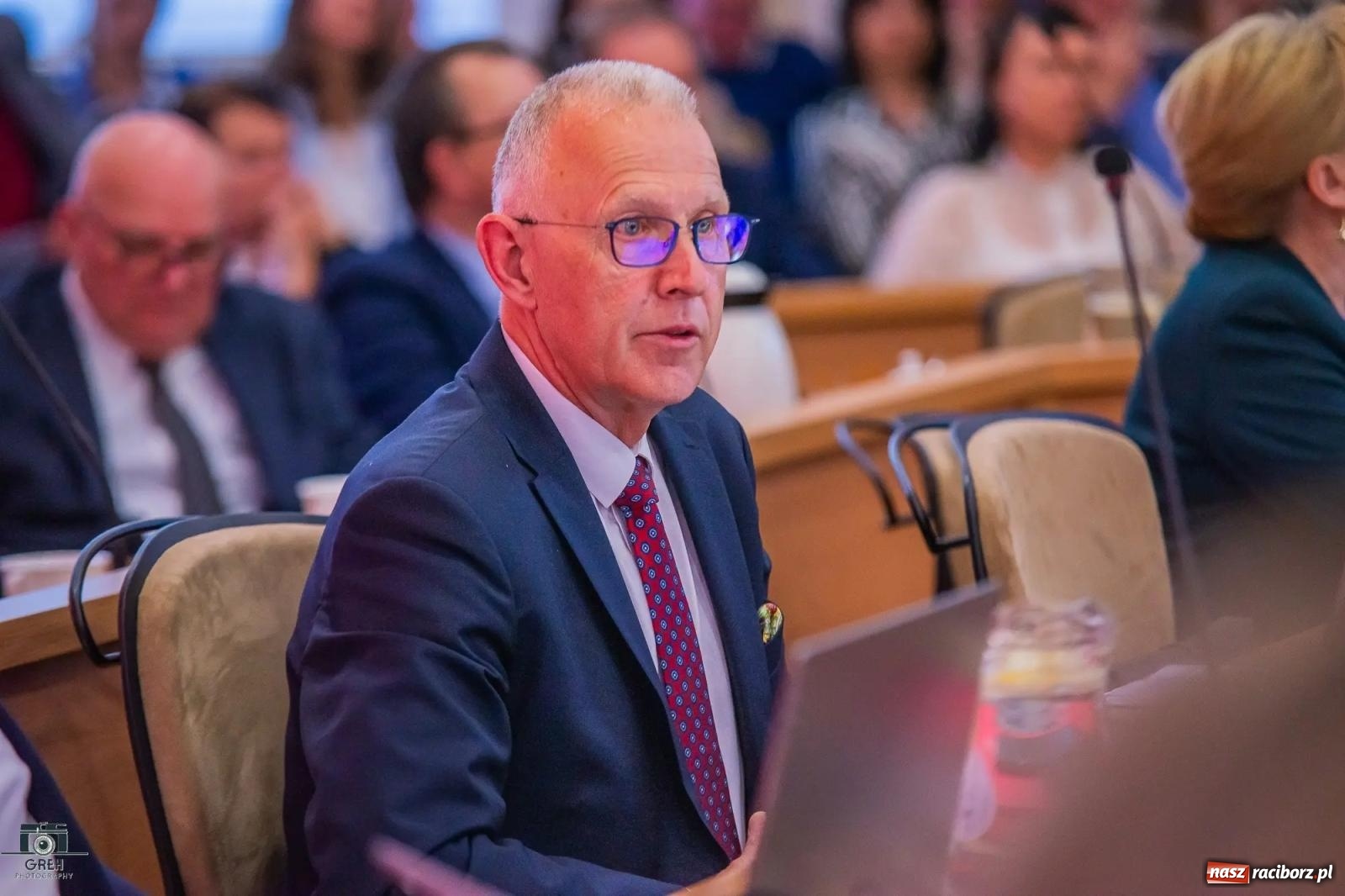 Zdjęcie w galerii na portalu naszraciborz.pl: Justyna Święty-Ersetic złożyła ślubowanie, Mirosław Lenk szefem rady. Rządząca większość podzieliła komisje wiadomości z regionu