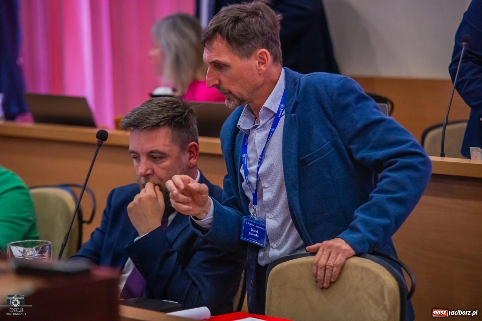 Zdjęcie w galerii na portalu naszraciborz.pl: Justyna Święty-Ersetic złożyła ślubowanie, Mirosław Lenk szefem rady. Rządząca większość podzieliła komisje wiadomości z regionu