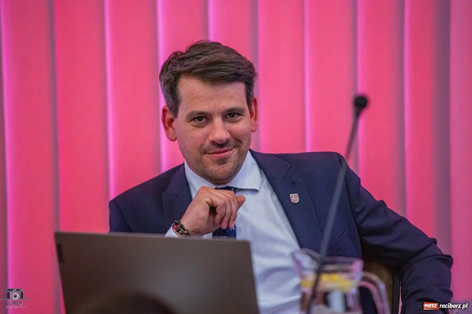 Zdjęcie w galerii na portalu naszraciborz.pl: Justyna Święty-Ersetic złożyła ślubowanie, Mirosław Lenk szefem rady. Rządząca większość podzieliła komisje wiadomości z regionu