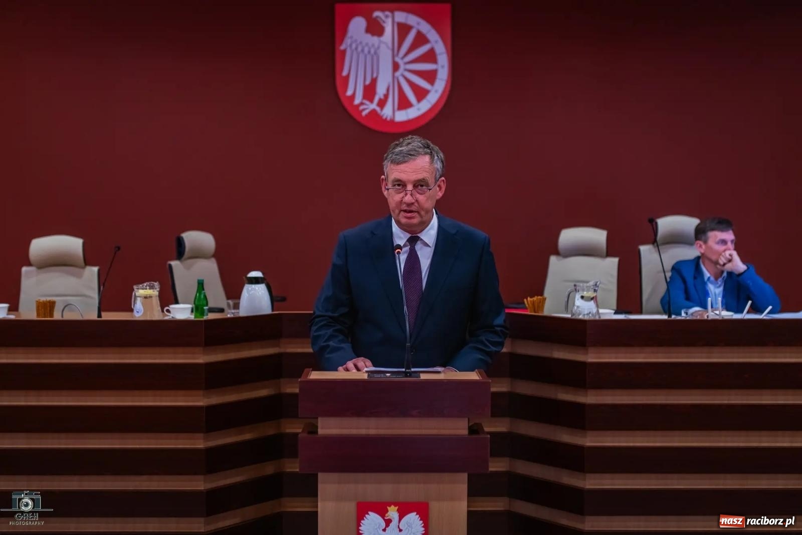 Zdjęcie w galerii na portalu naszraciborz.pl: Justyna Święty-Ersetic złożyła ślubowanie, Mirosław Lenk szefem rady. Rządząca większość podzieliła komisje wiadomości z regionu