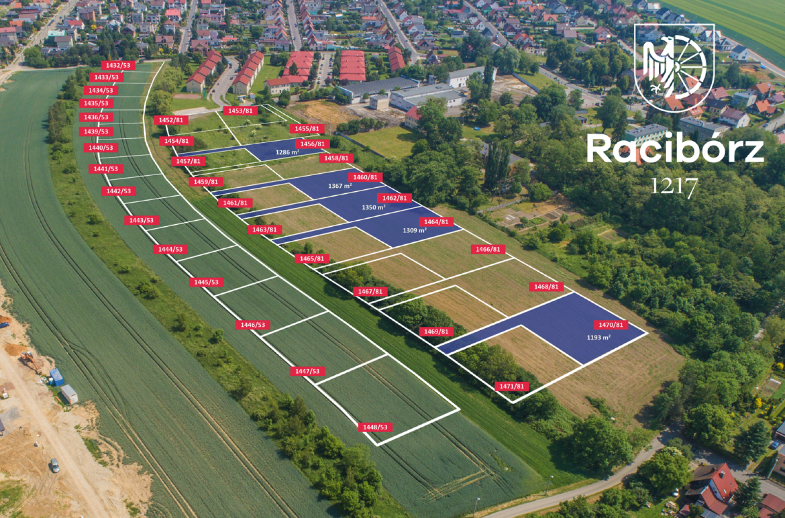 Zdjęcie w galerii na portalu naszraciborz.pl: Zamieszkaj na Ocicach. Urząd Miasta oferuje działki budowlane przy Greckiej wiadomości z regionu