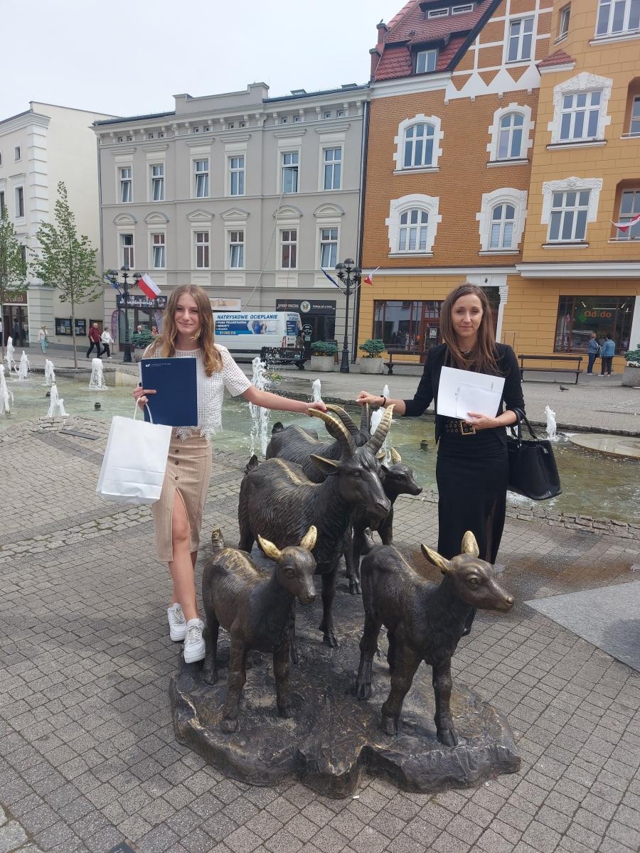 Zdjęcie w galerii na portalu naszraciborz.pl: Sukces Julii Klimży ze szkoły w Bieńkowicach wiadomości z regionu