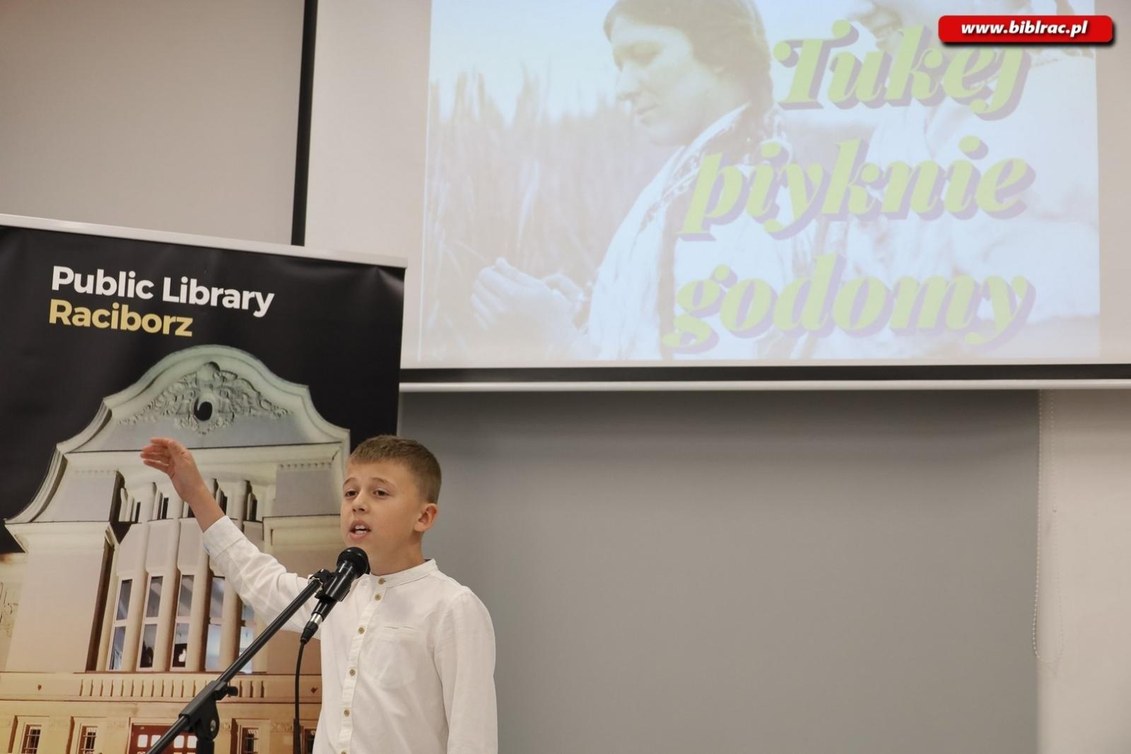 Zdjęcie w galerii na portalu naszraciborz.pl: Konkurs Gwary Śląskiej w raciborskiej bibliotece wiadomości z regionu