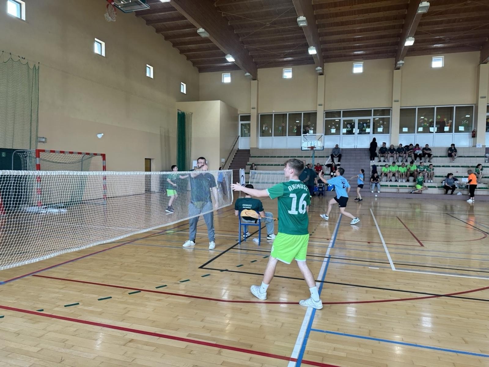 Zdjęcie w galerii na portalu naszraciborz.pl: Animusz gospodarzem Śląskiego Turnieju Badmintona OS wiadomości z regionu