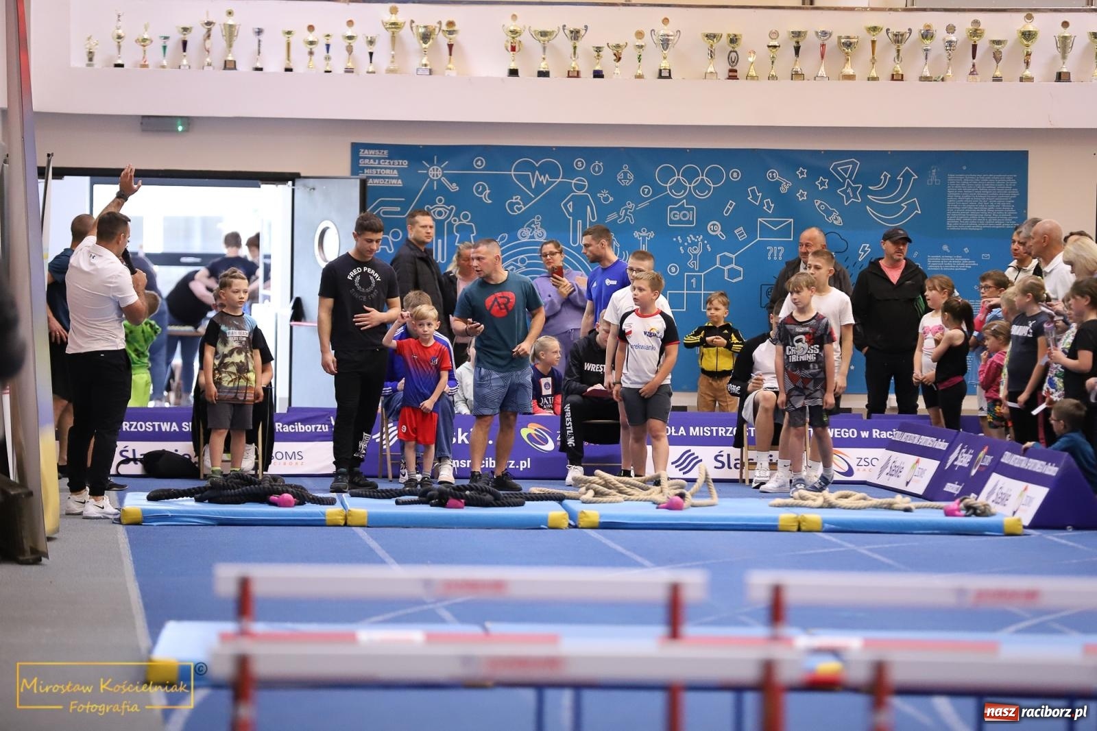 Zdjęcie w galerii na portalu naszraciborz.pl: Wyzwanie dla Młodych Atletów. Raciborski Test Sprawności z Justyną Święty-Ersetic wiadomości z regionu