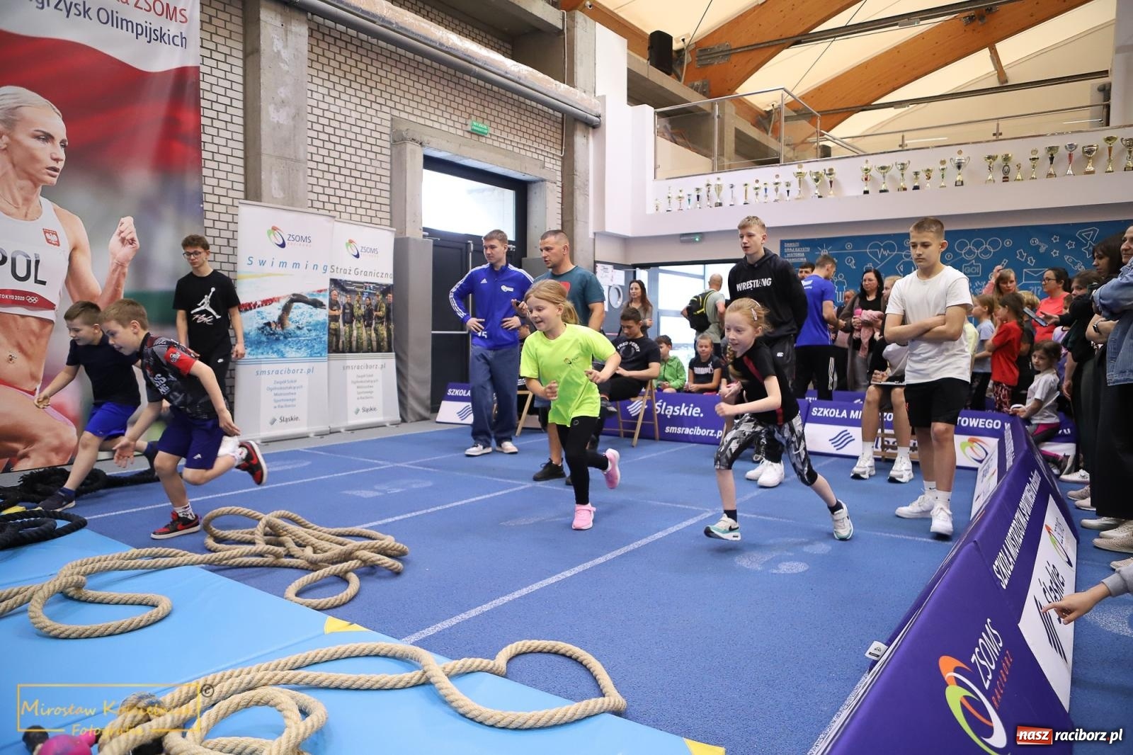 Zdjęcie w galerii na portalu naszraciborz.pl: Wyzwanie dla Młodych Atletów. Raciborski Test Sprawności z Justyną Święty-Ersetic wiadomości z regionu