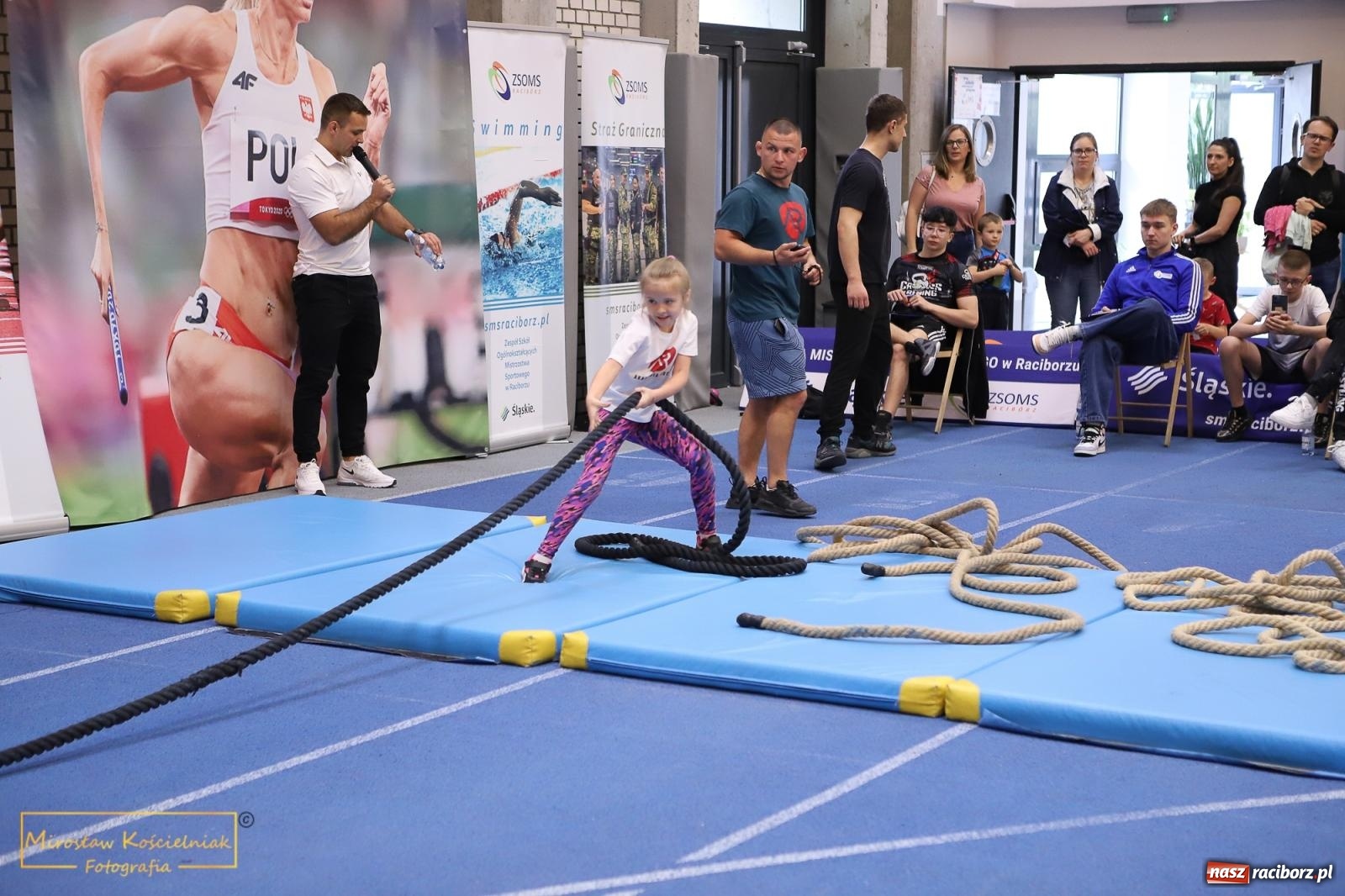 Zdjęcie w galerii na portalu naszraciborz.pl: Wyzwanie dla Młodych Atletów. Raciborski Test Sprawności z Justyną Święty-Ersetic wiadomości z regionu